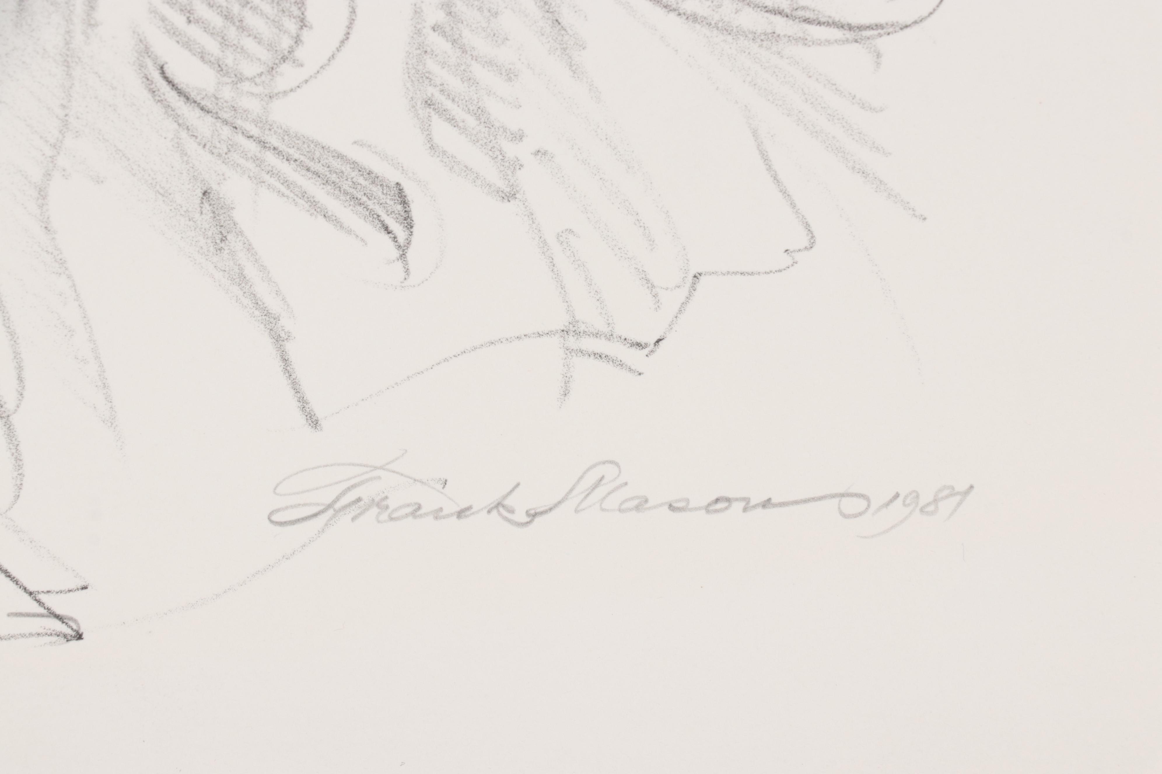 Frank Herbert Lithograph "Thomas Wolfe," 1981