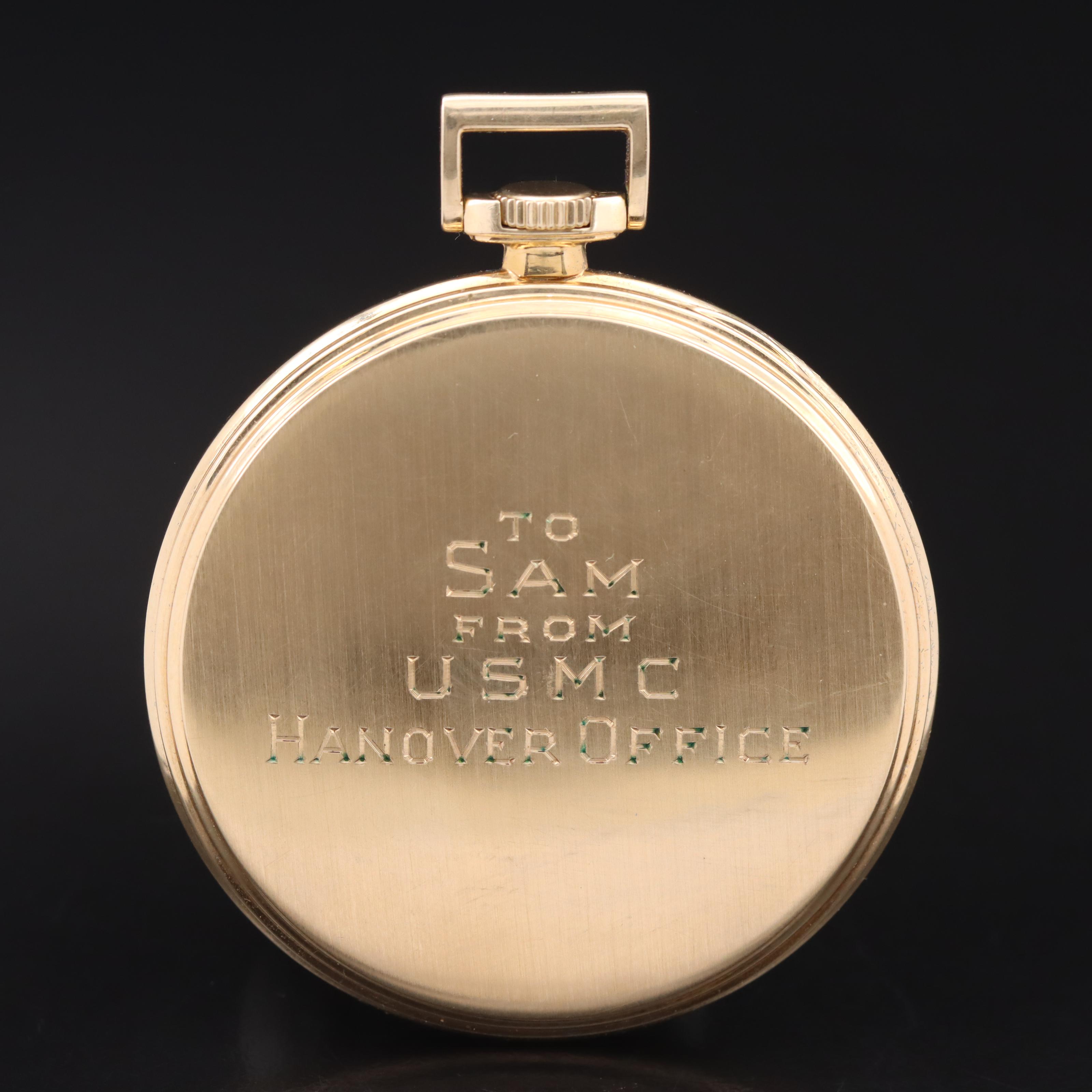 1952 Hamilton Gold-Filled Pocket Watch