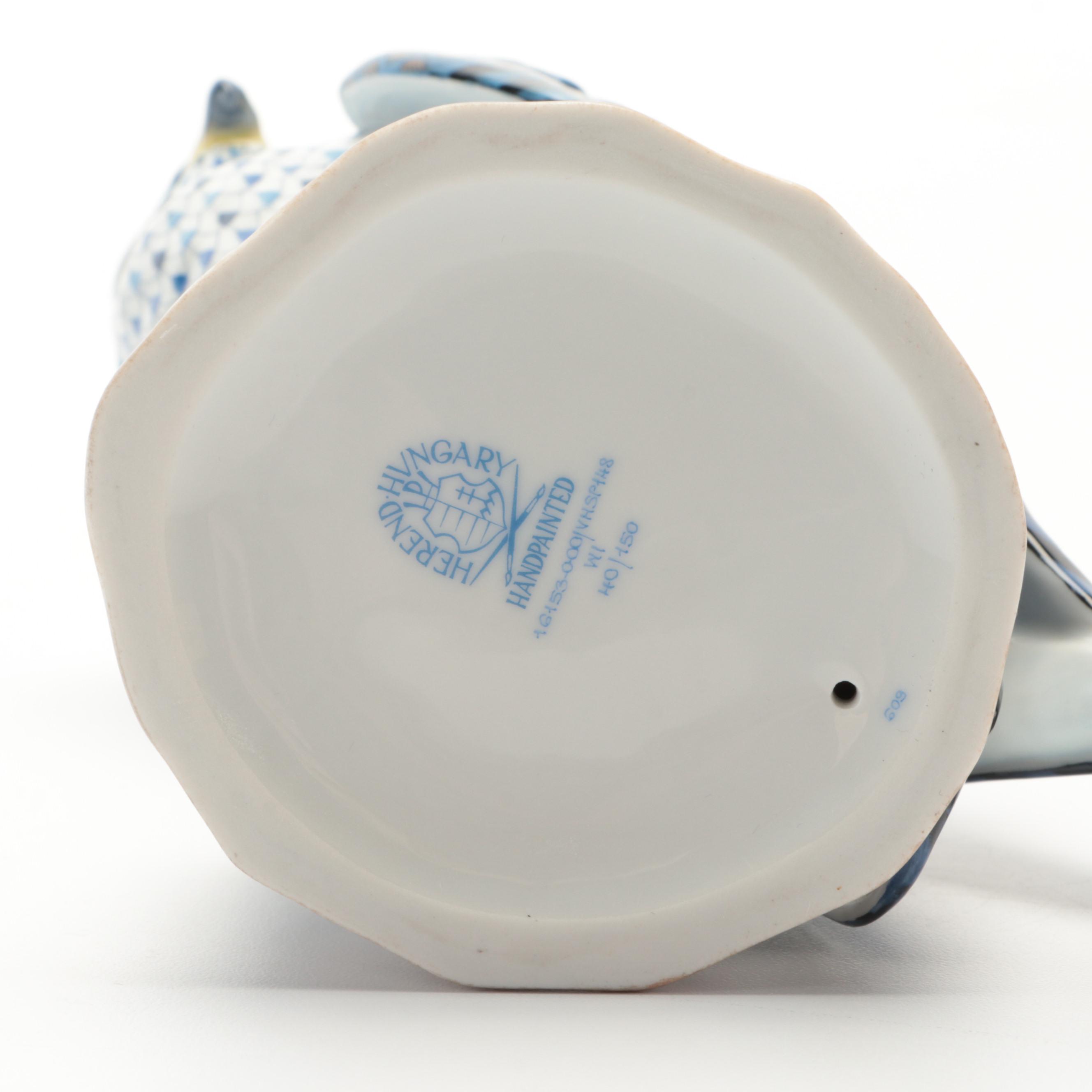 Herend Reserve Limited Edition "Peregrine Falcon" Porcelain Figurine