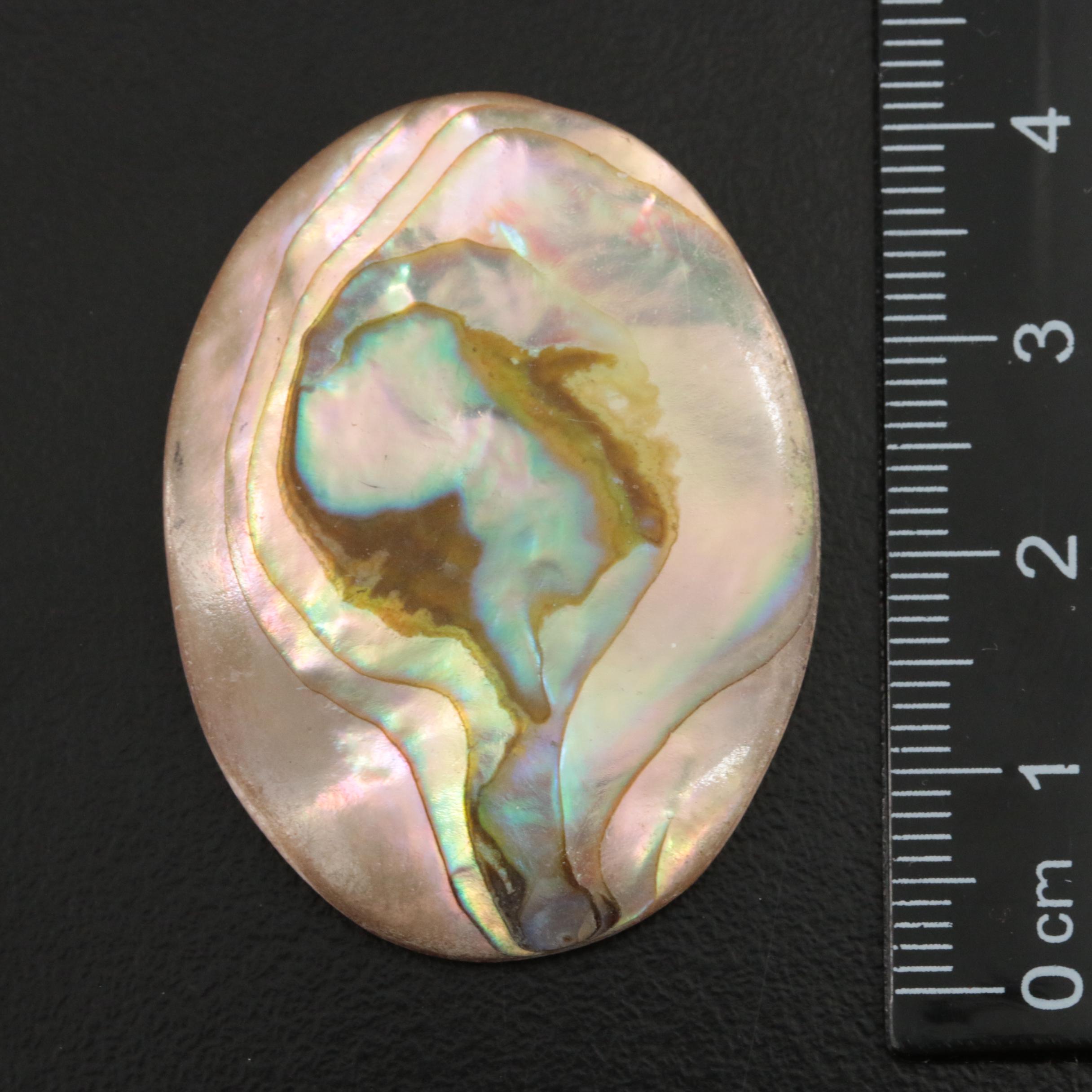 Loose Abalone, Jadeite and Tiger's Eye Lot