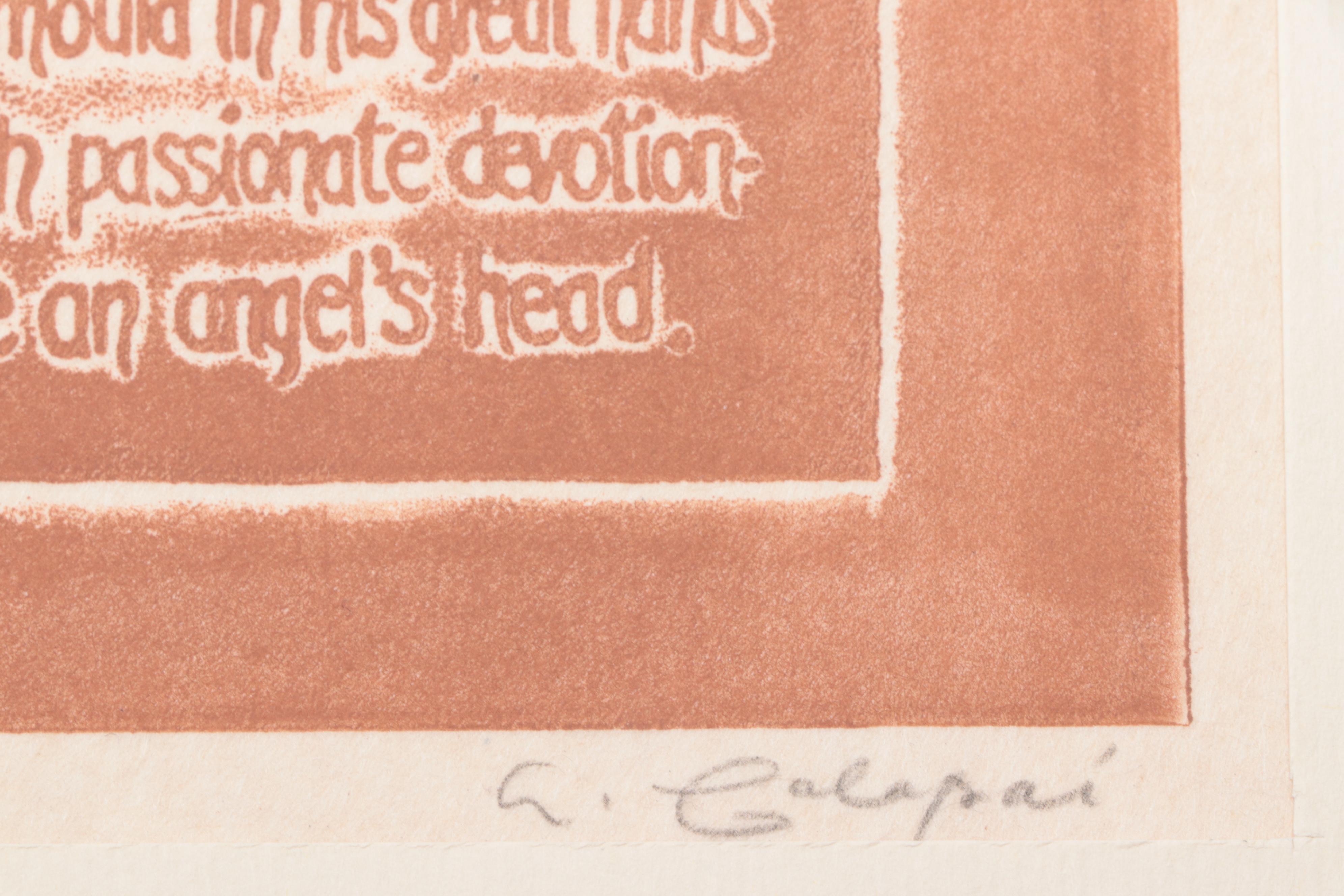 Letterio Calapai Wood Engravings After Thomas Wolfe "Look Homeward Angel"