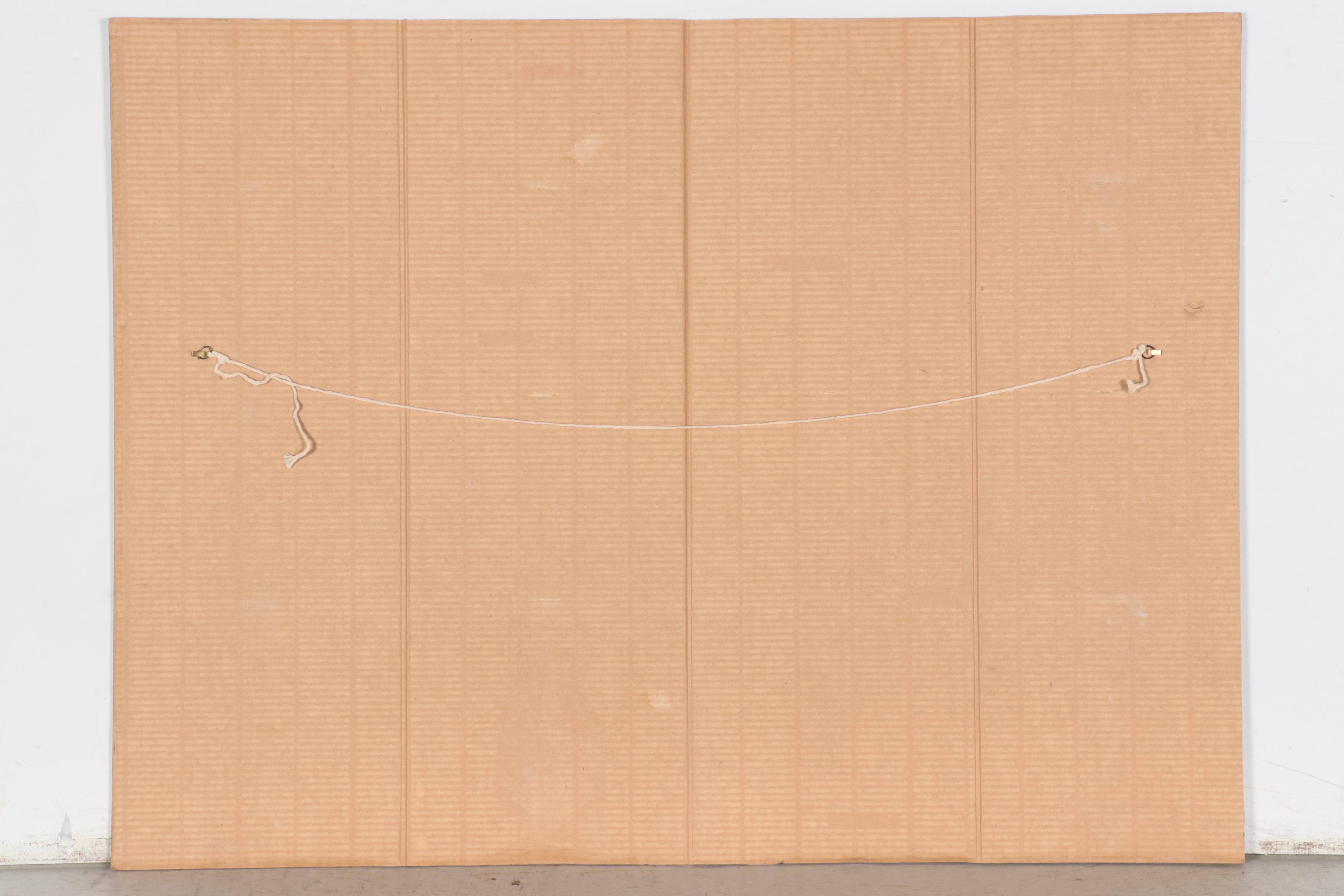 Dan Burne Jones Gouache Painting of Thomas Wolfe House Interior, 1952