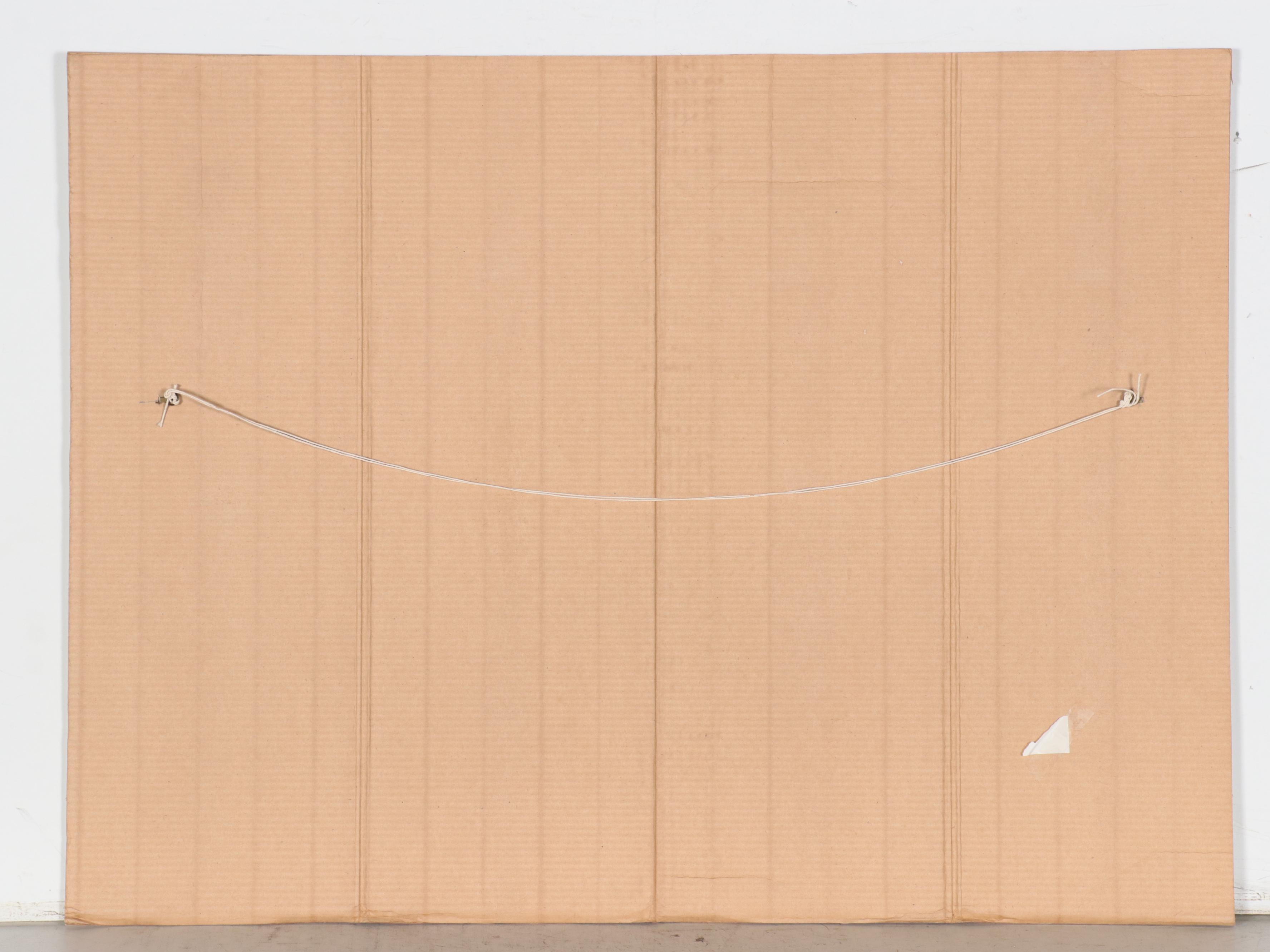 Dan Burne Jones Gouache Painting of Thomas Wolfe House Interior, 1952 - 53