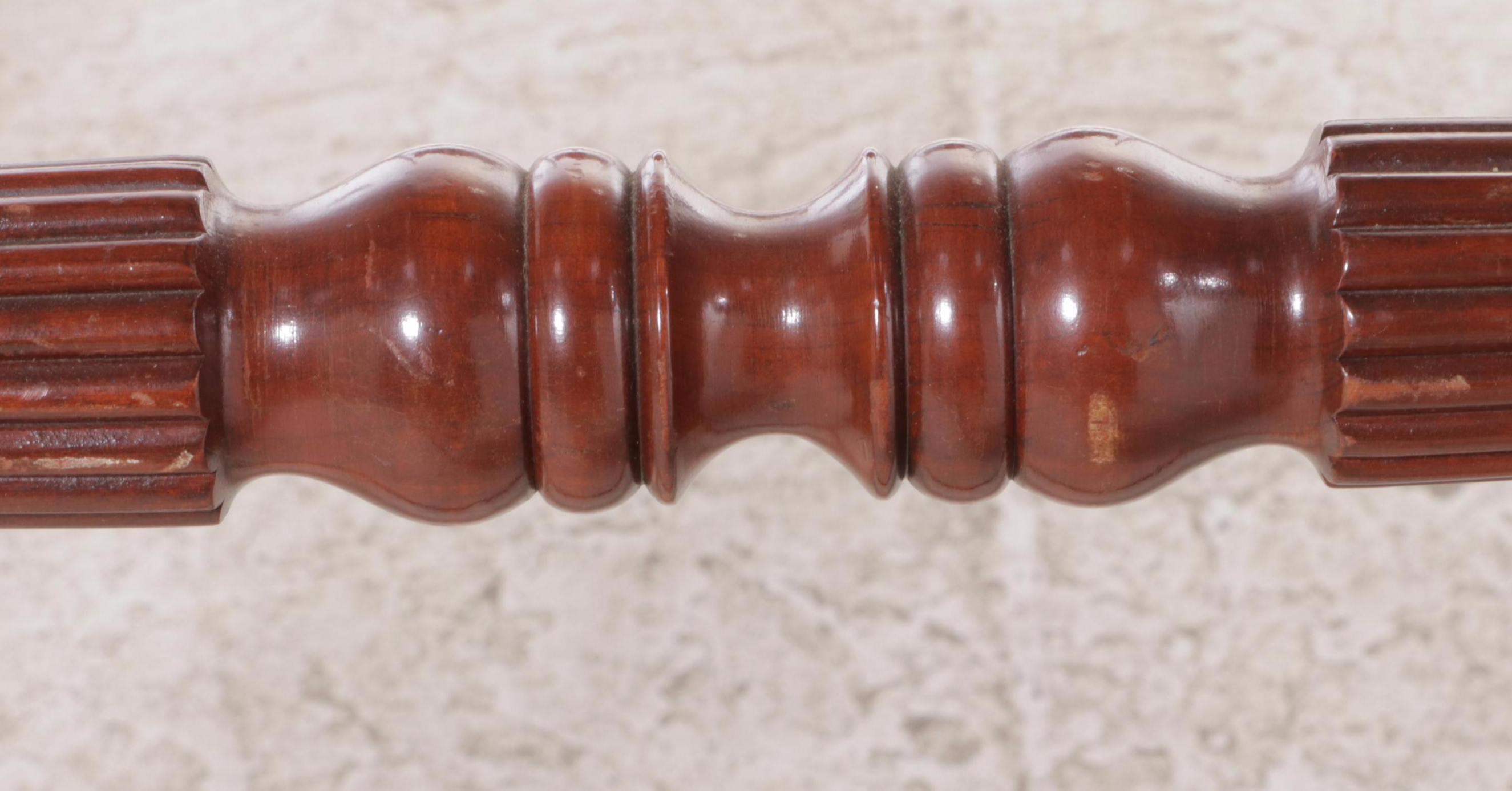 Federal Style Twin Size Four Poster Bed Frame