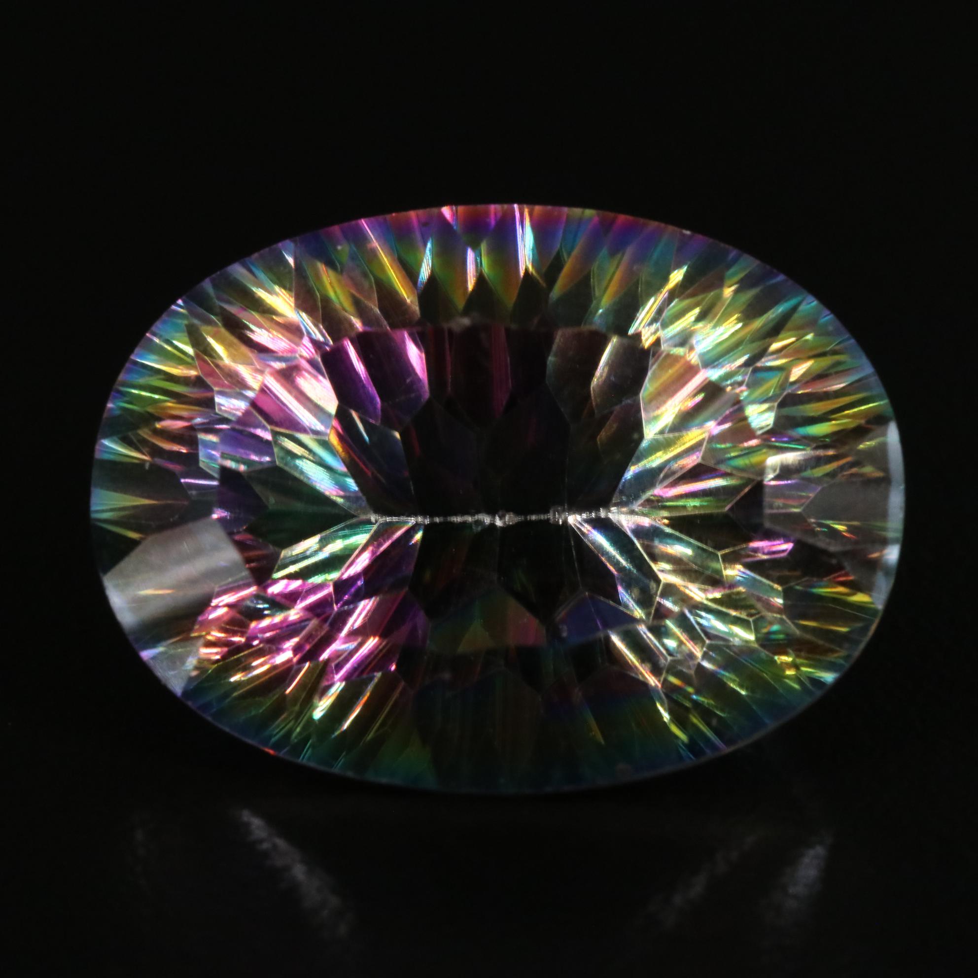 Loose 22.74 CT Mystic Quartz