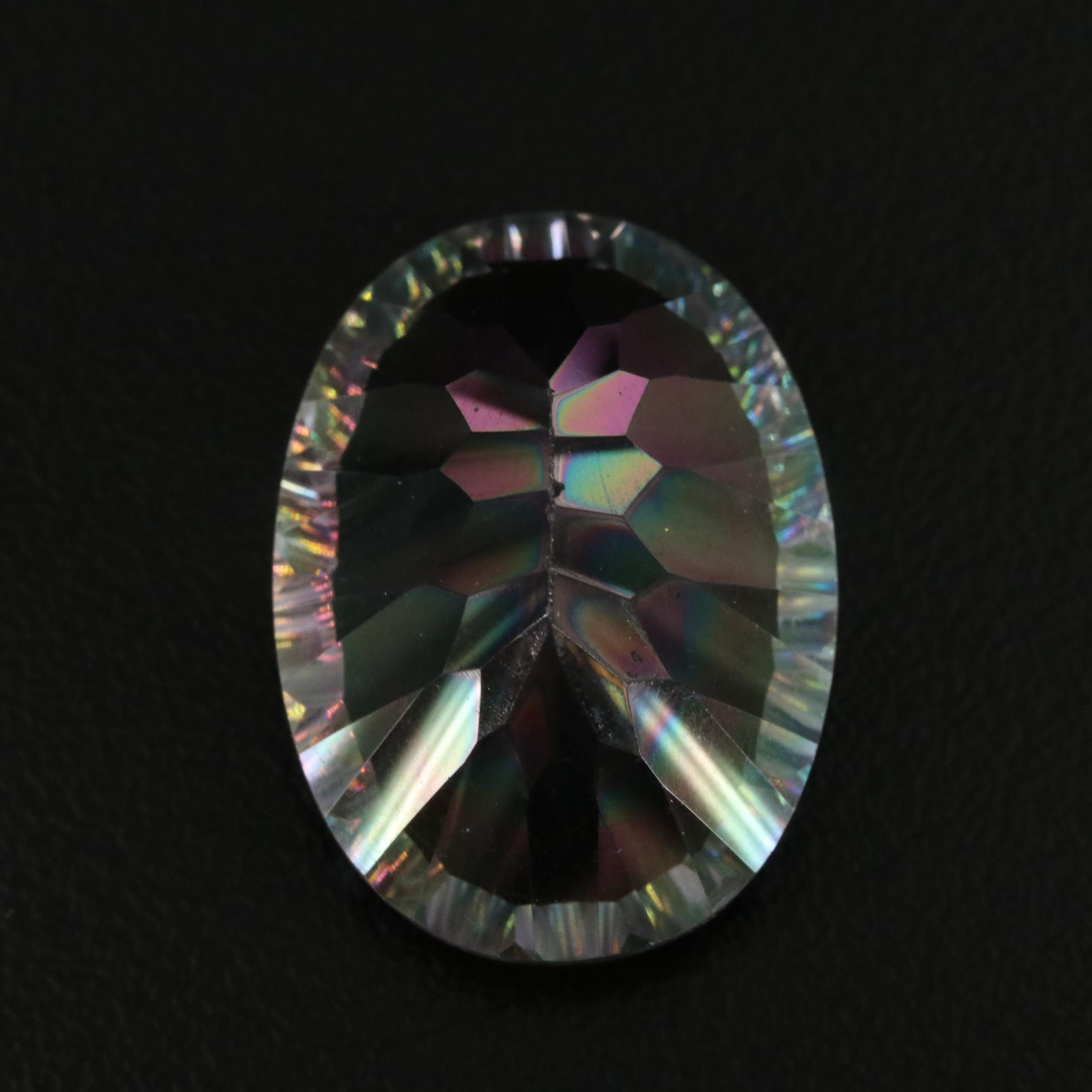 Loose 22.74 CT Mystic Quartz