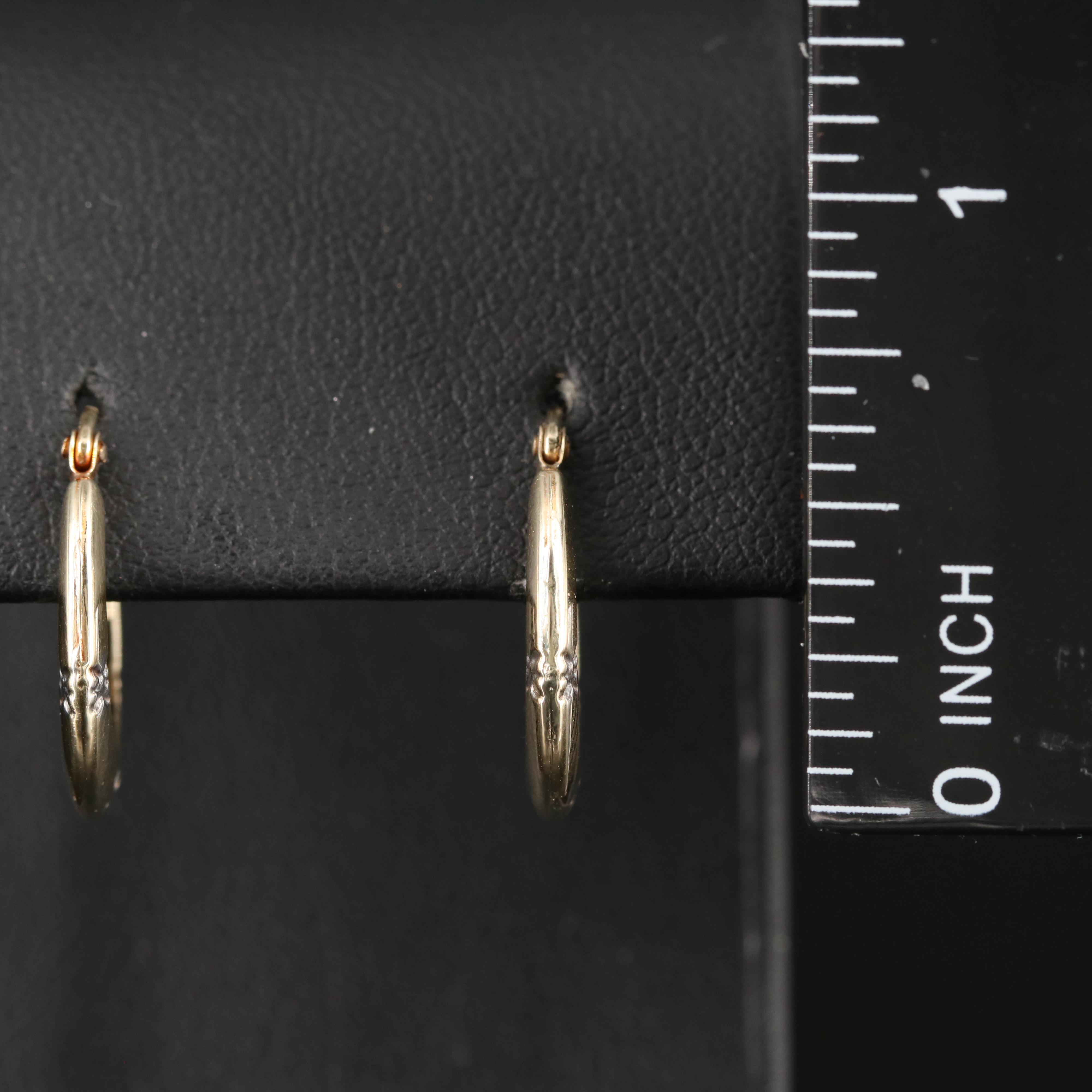 10K Hoop Earrings