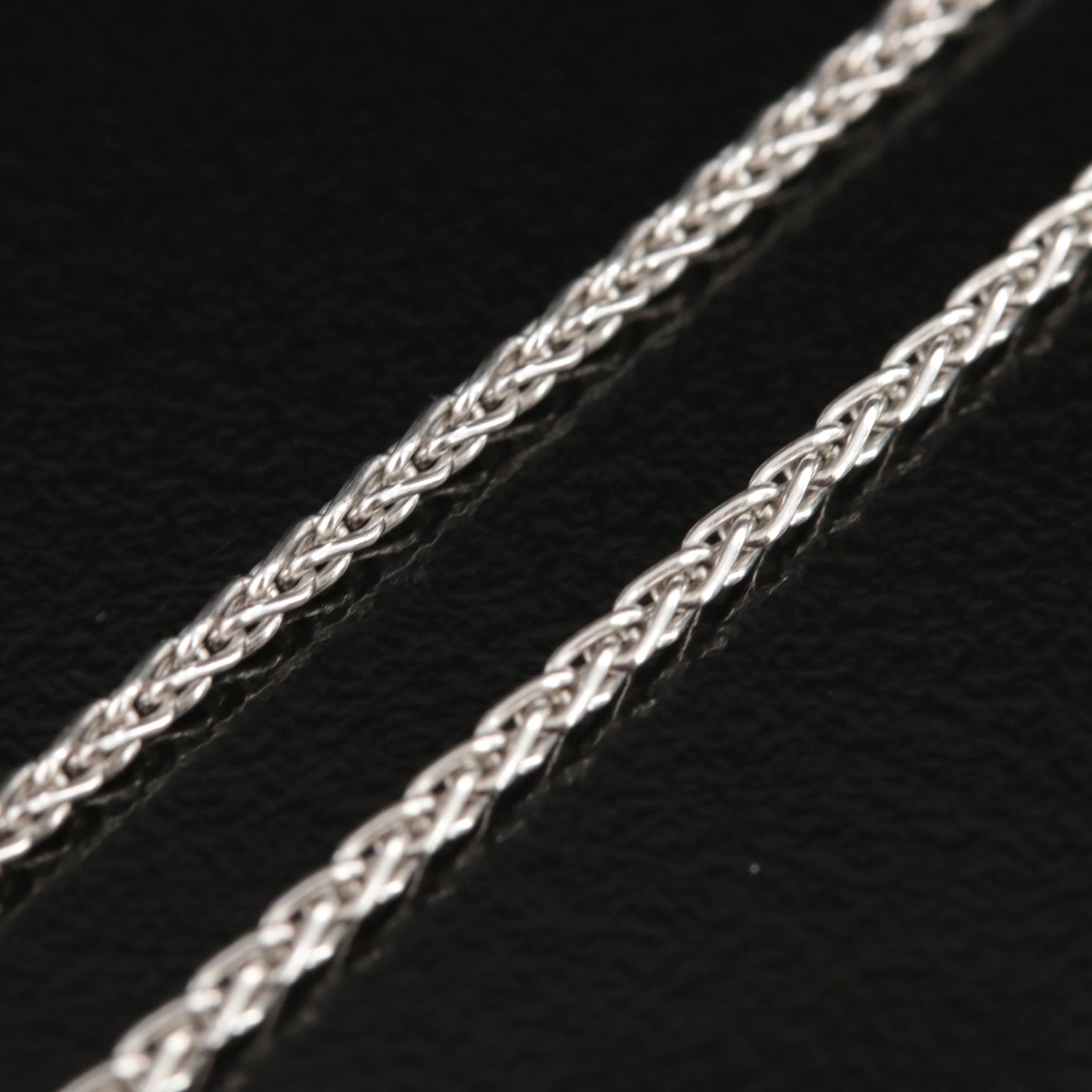 18K Wheat Chain Necklace