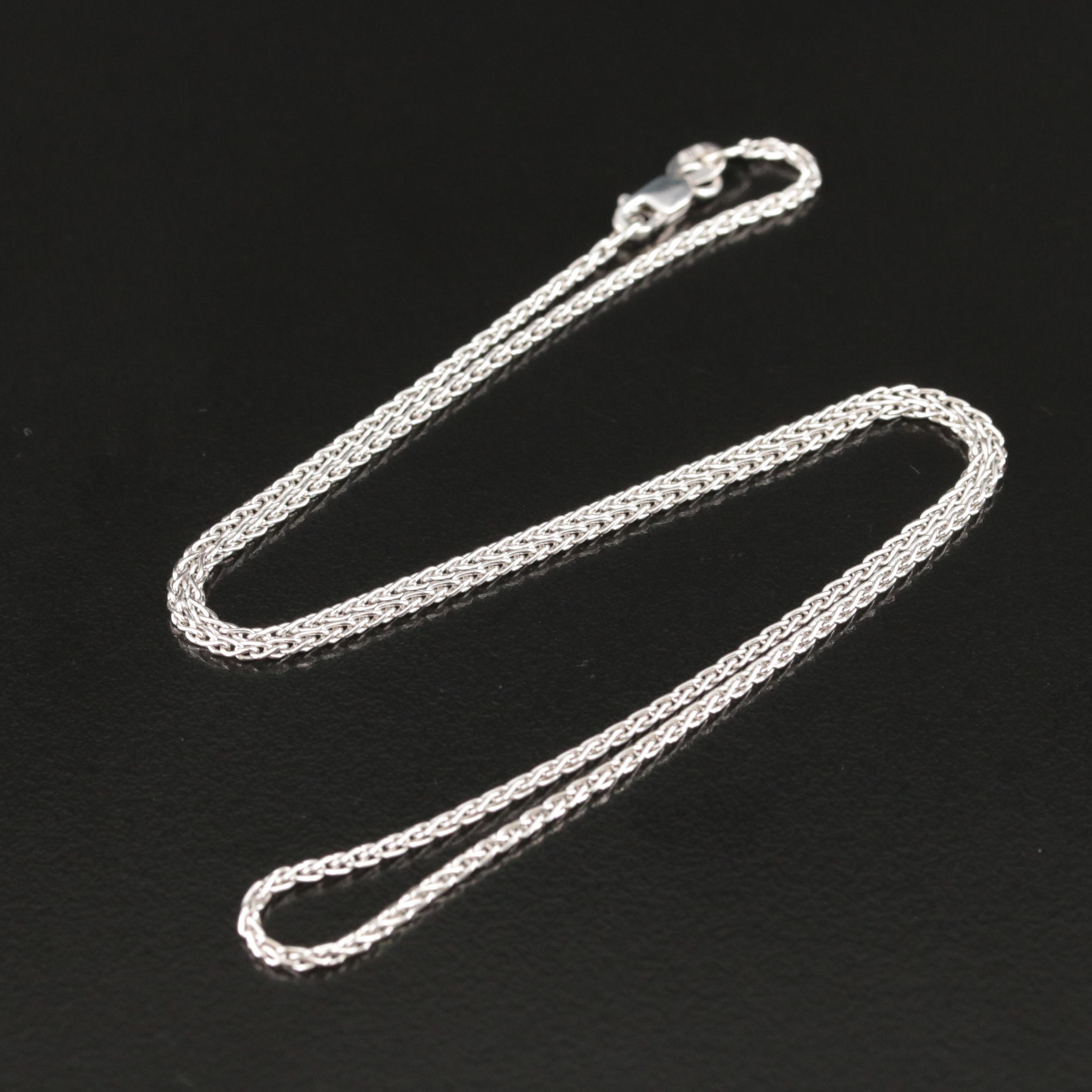 18K Wheat Chain Necklace