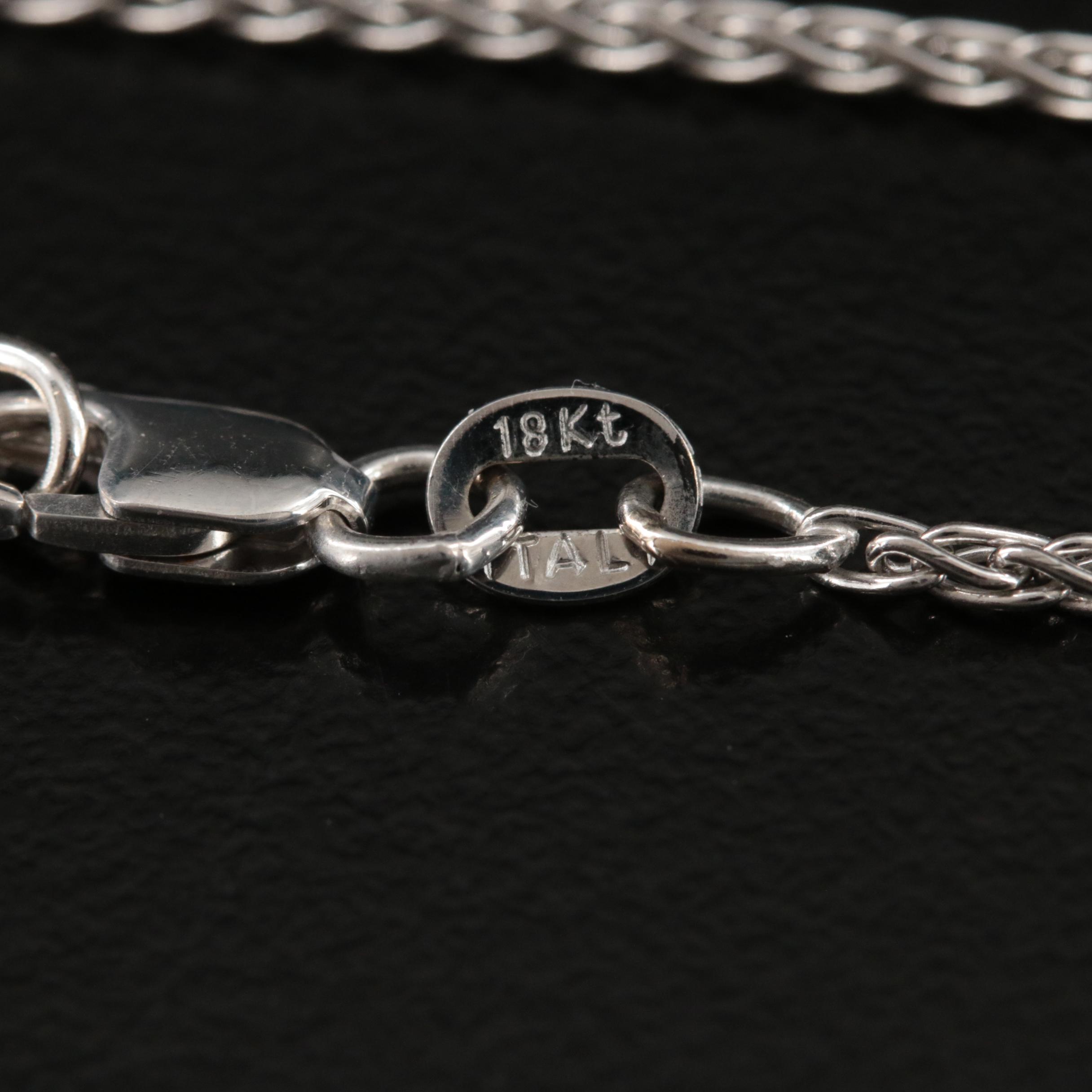 18K Wheat Chain Necklace