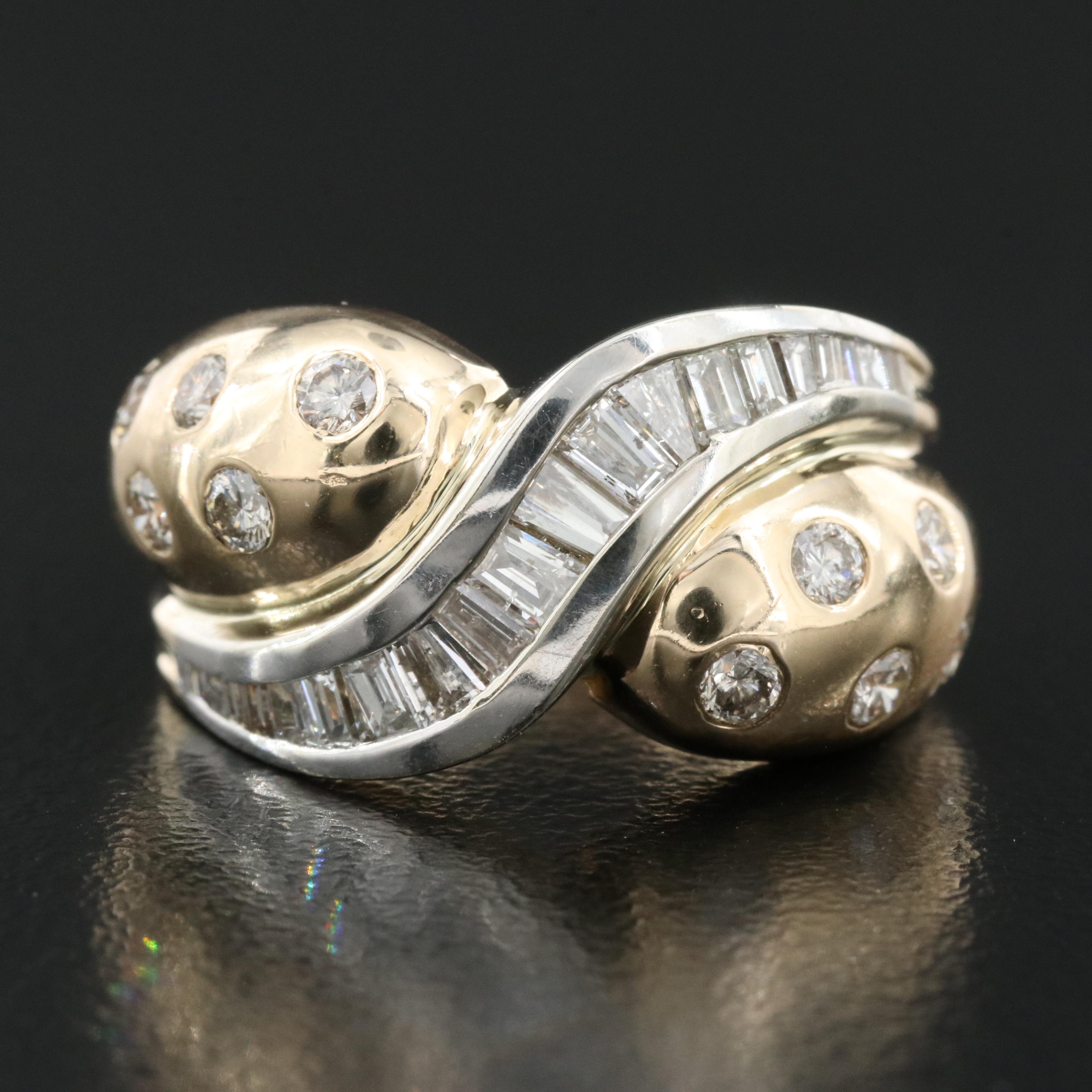 14K 1.03 CTW Diamond Ring