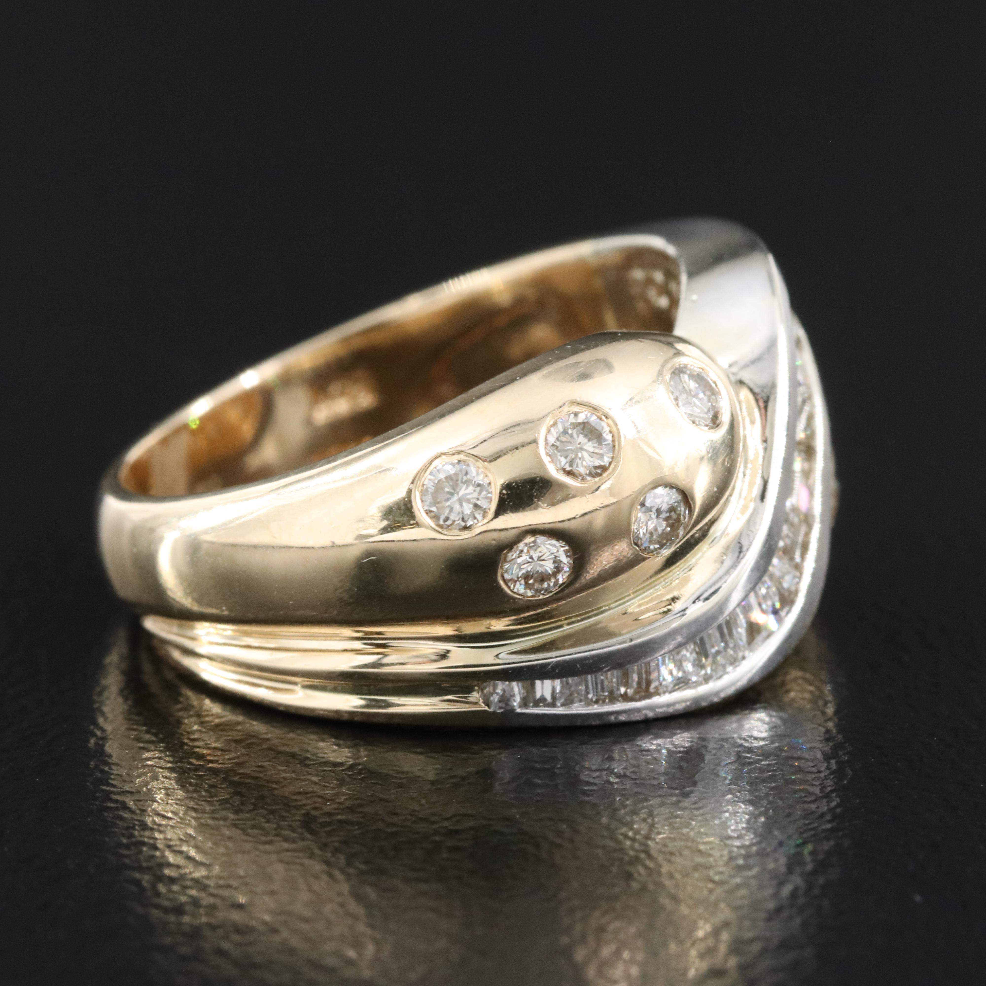 14K 1.03 CTW Diamond Ring