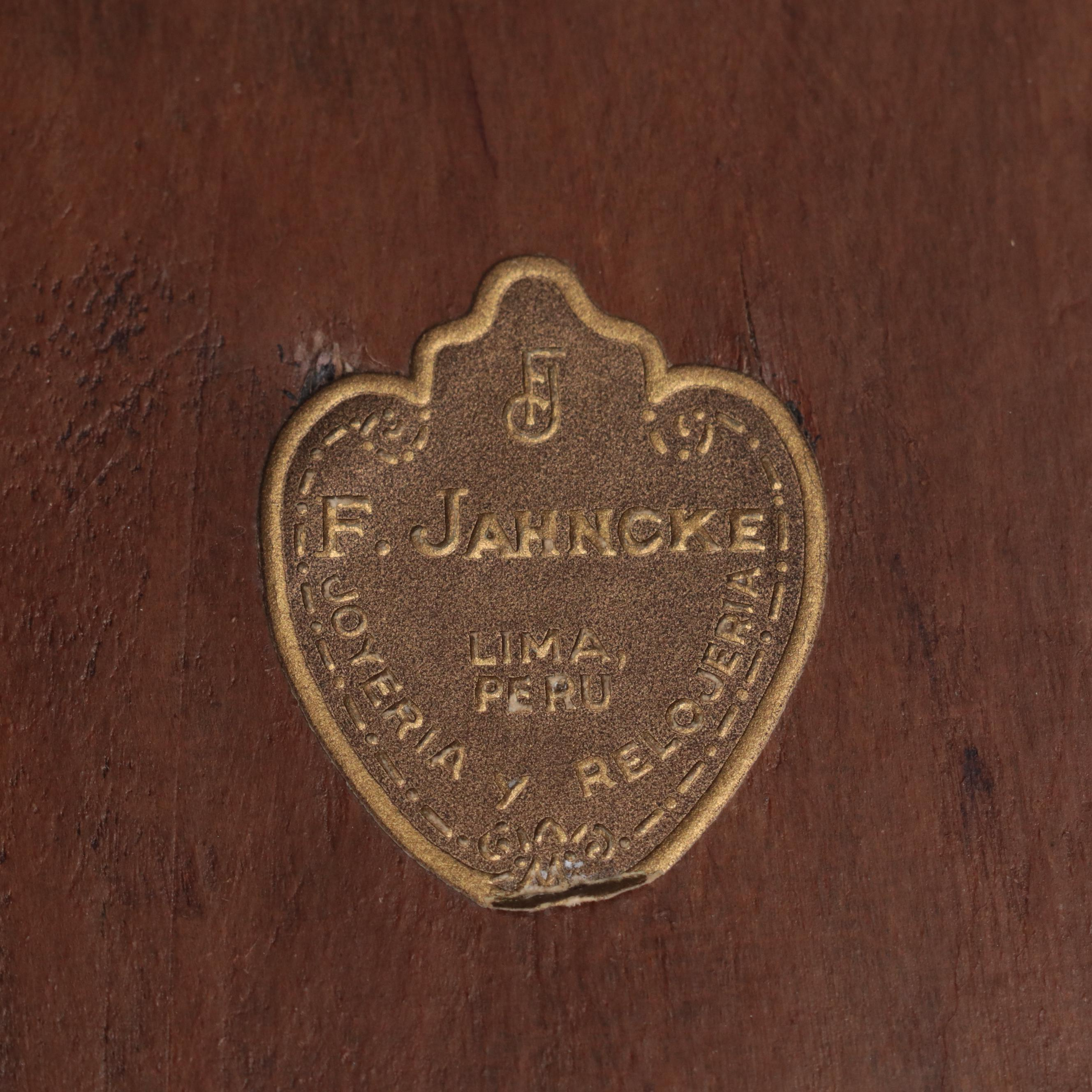 Peruvian 800 Silver Repoussé Framed Easel Mirror