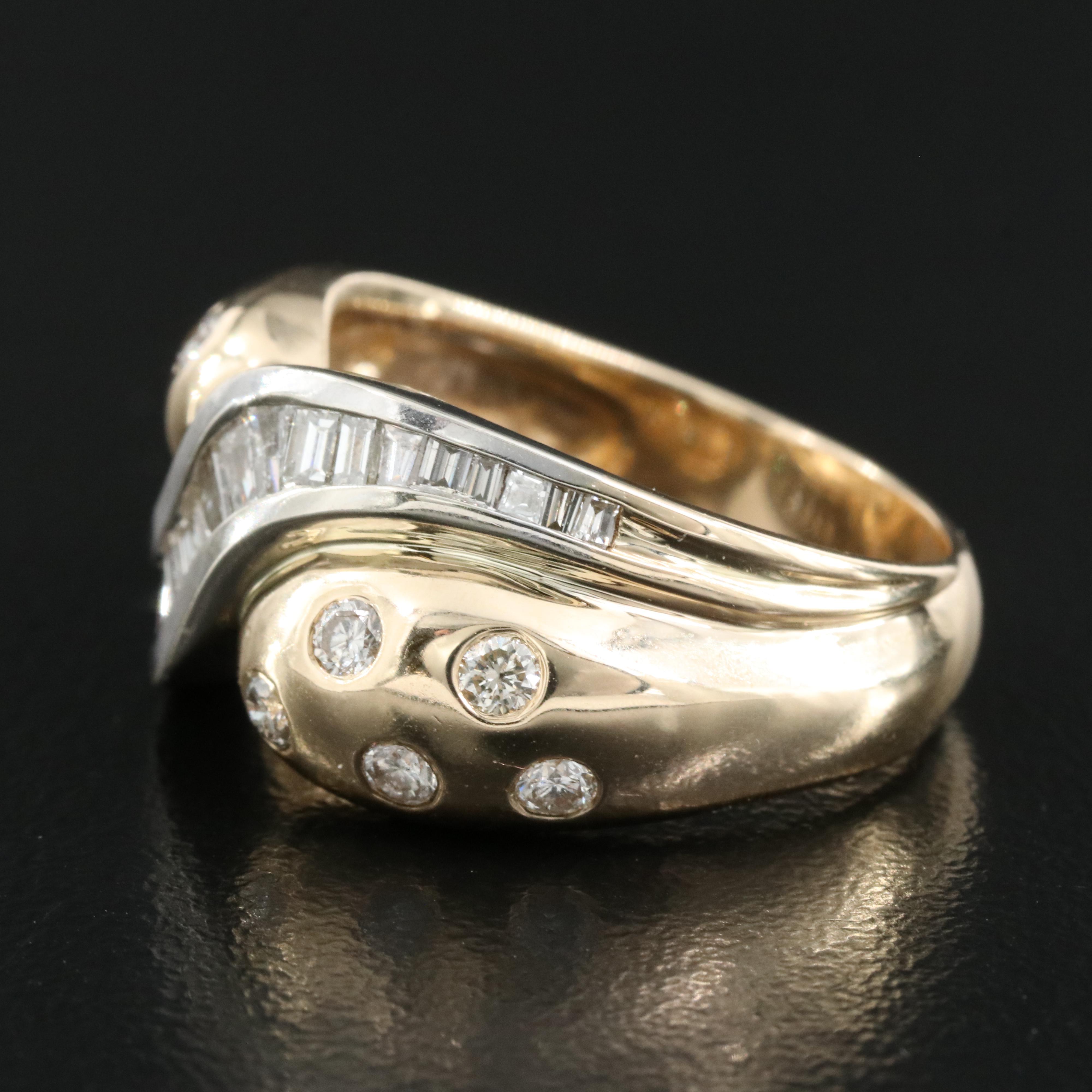 14K 1.03 CTW Diamond Ring