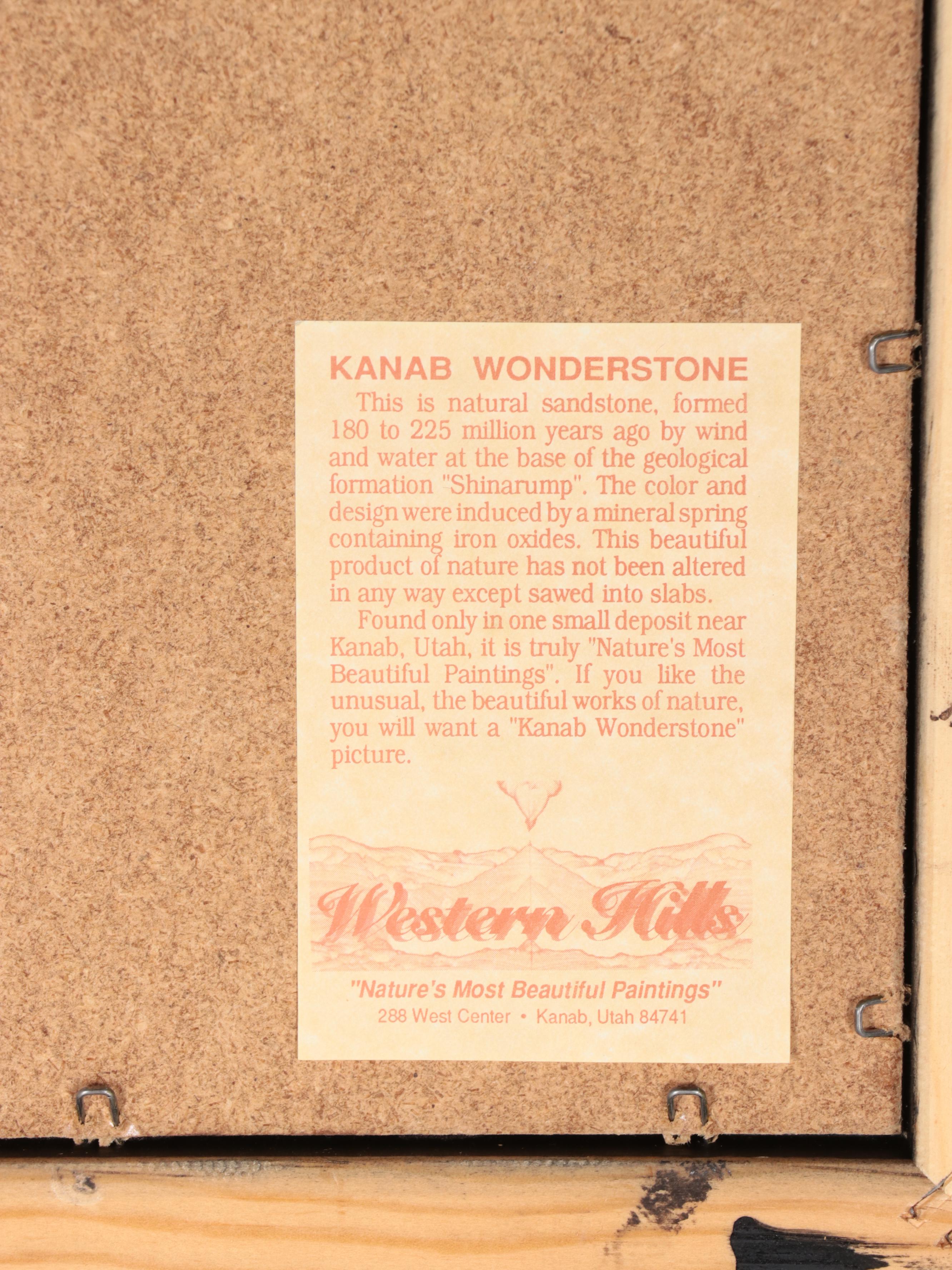 Kanab Wonderstone Natural Sandstone Slab