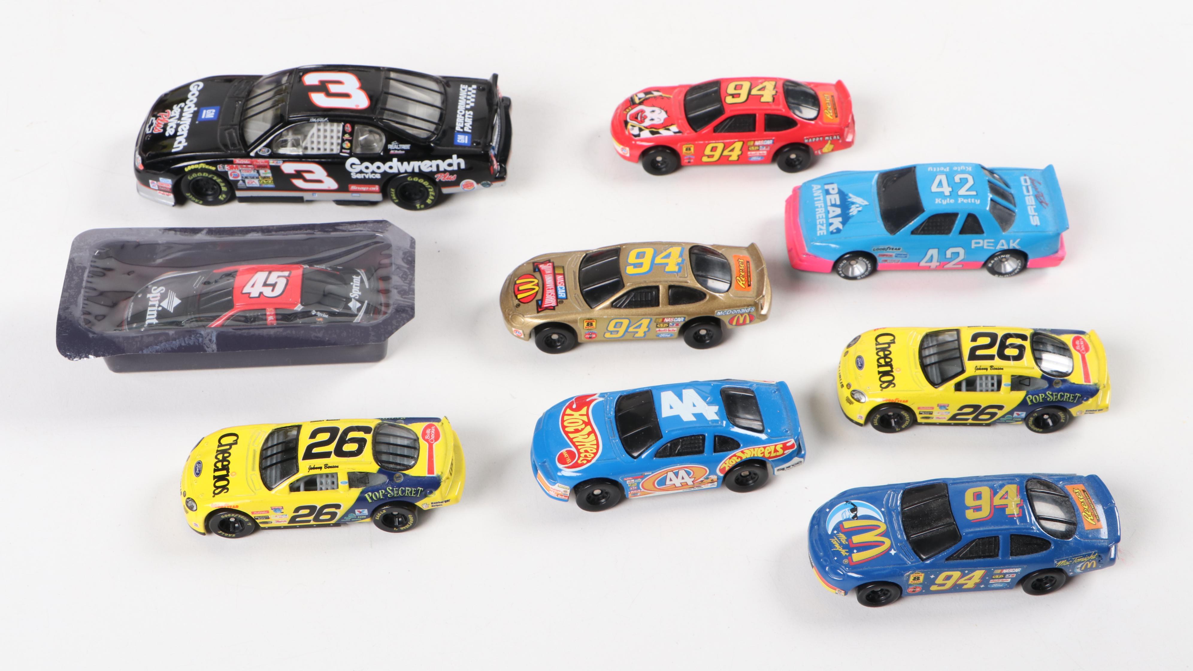 Dale Earnhardt and Other NASCAR Diecast Race Cars, 1990s–2000s