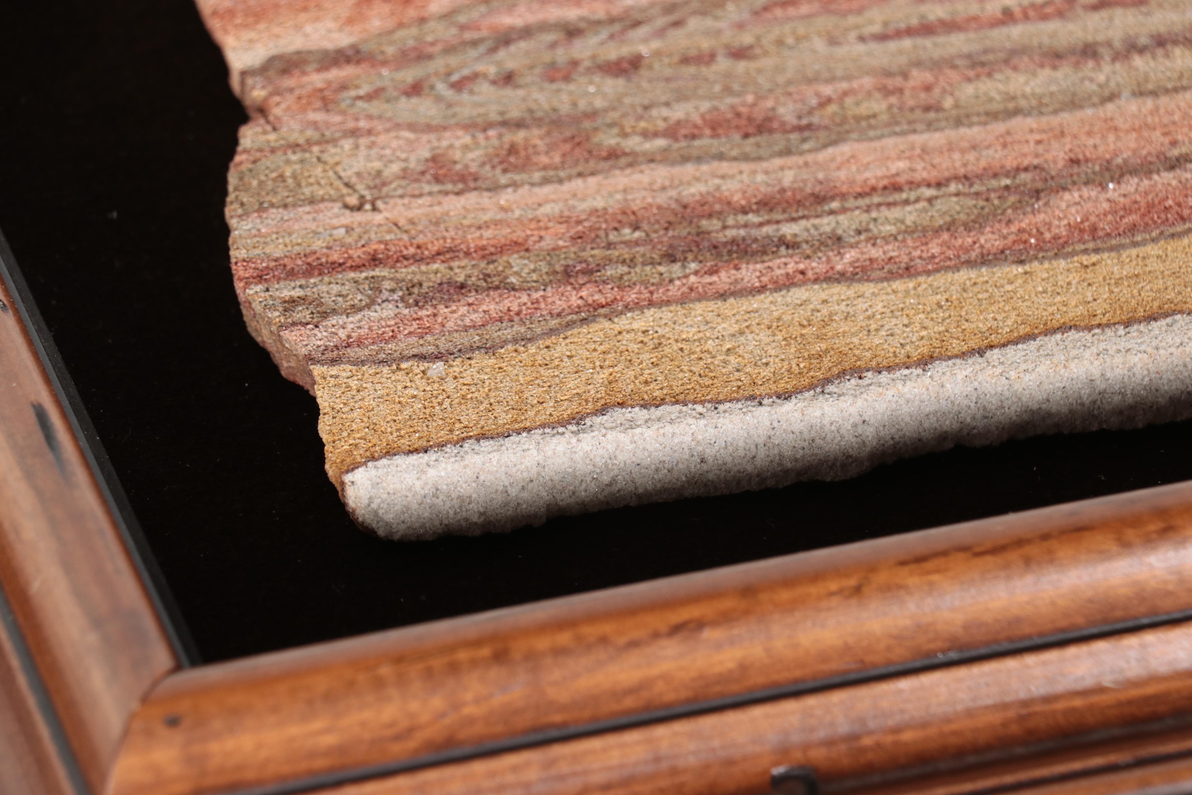 Kanab Wonderstone Natural Sandstone Mounted Slab