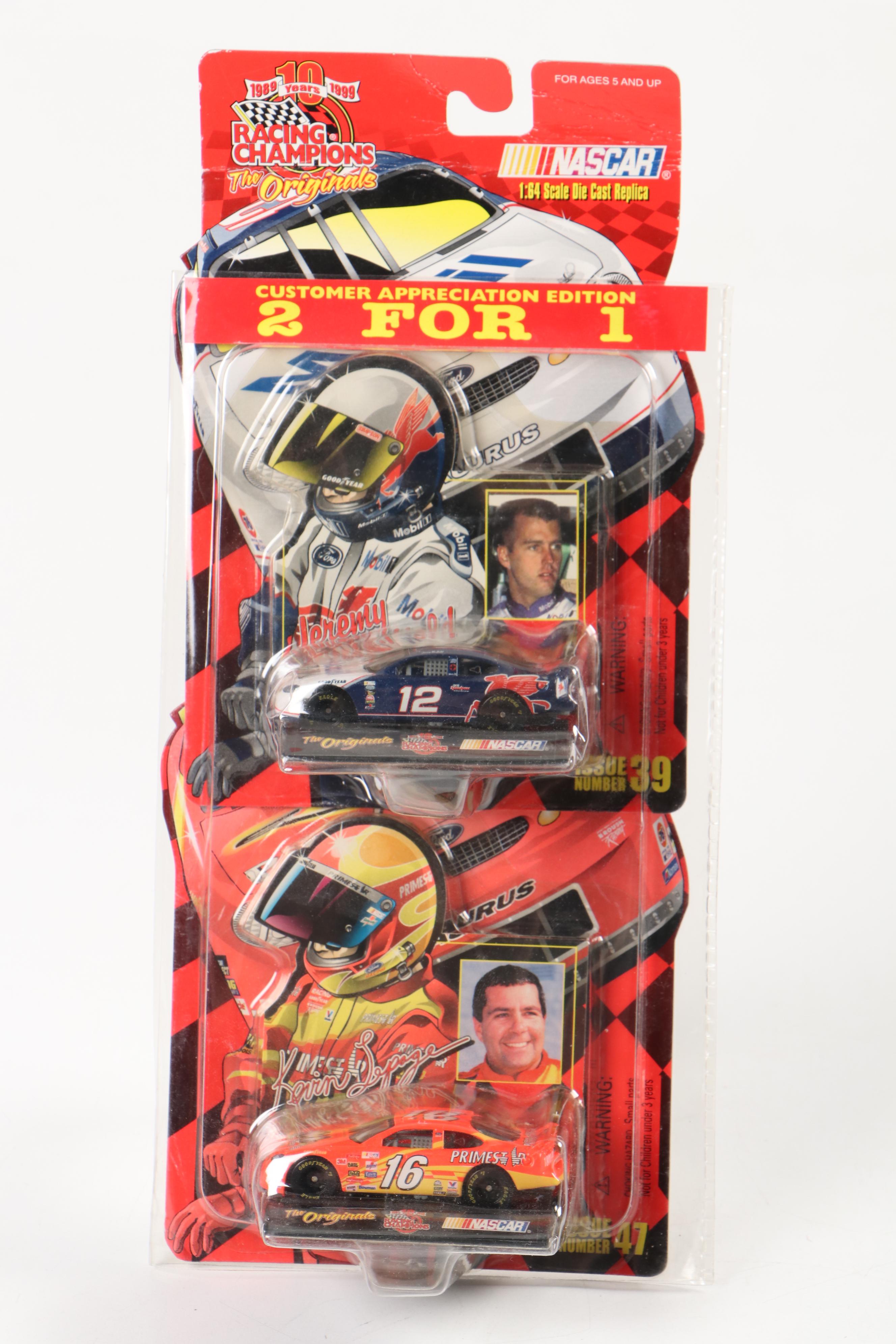 Dale Earnhardt and Other NASCAR Diecast Race Cars, 1990s–2000s