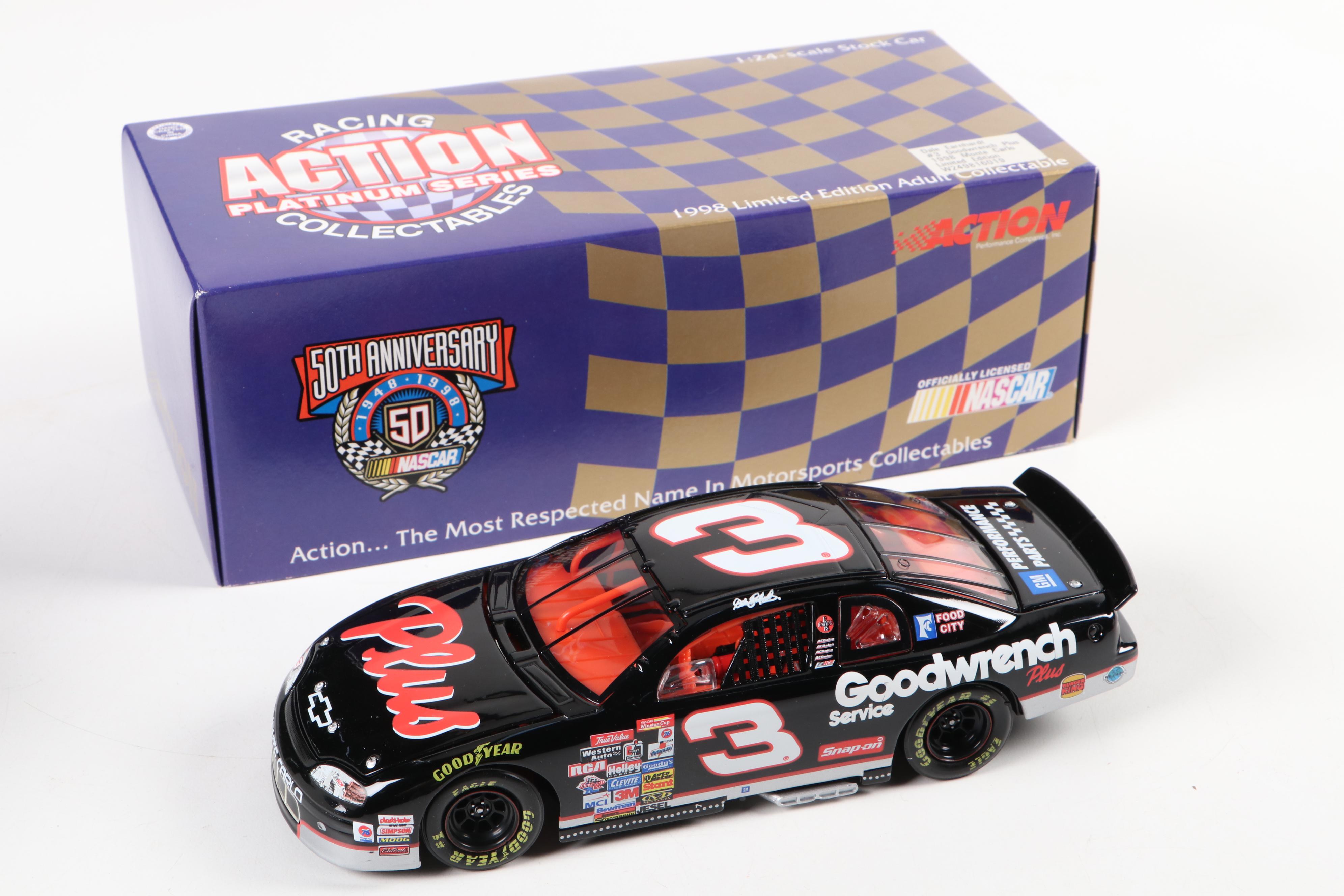Dale Earnhardt and Other NASCAR Diecast Race Cars, 1990s–2000s