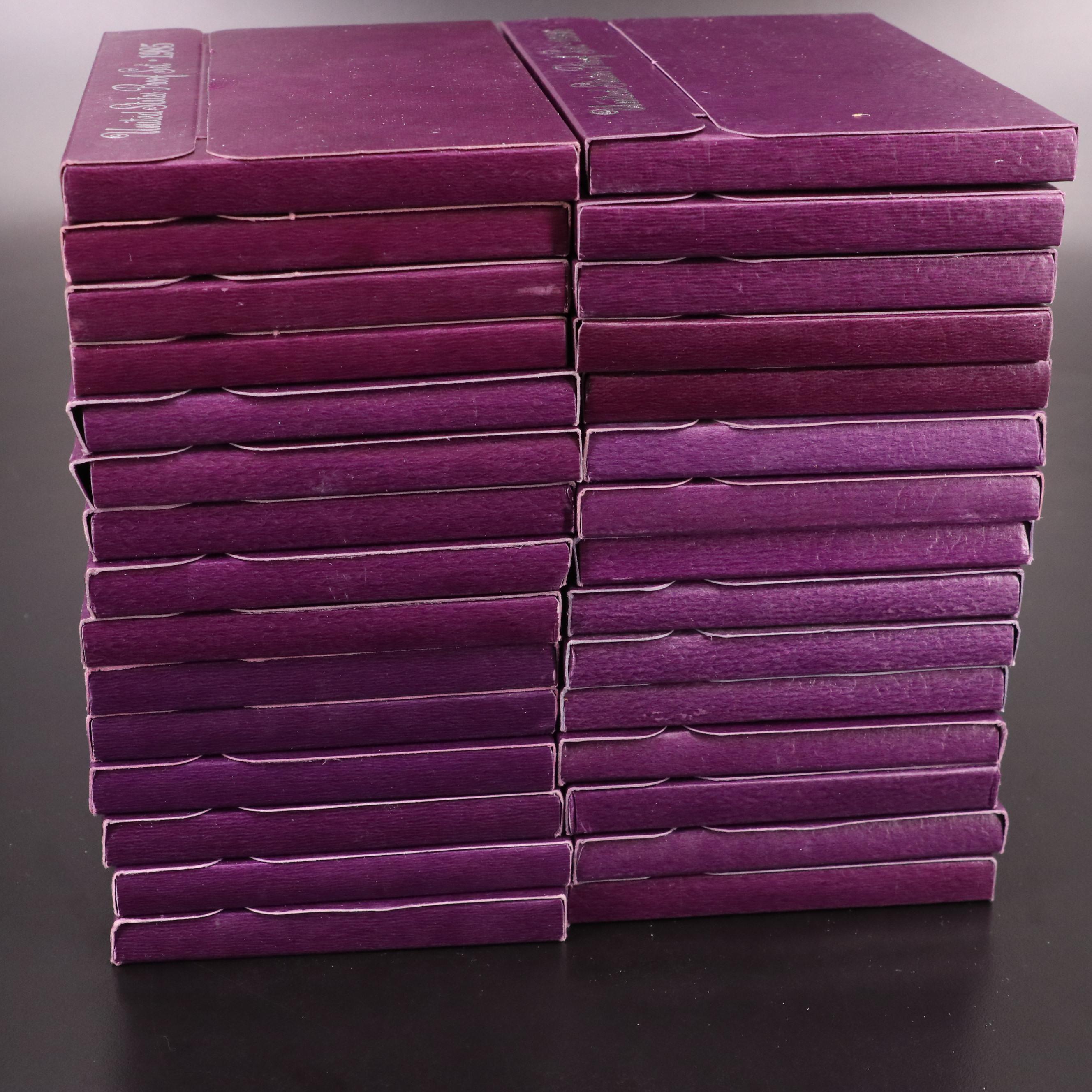 Thirty U.S. Mint Proof Sets