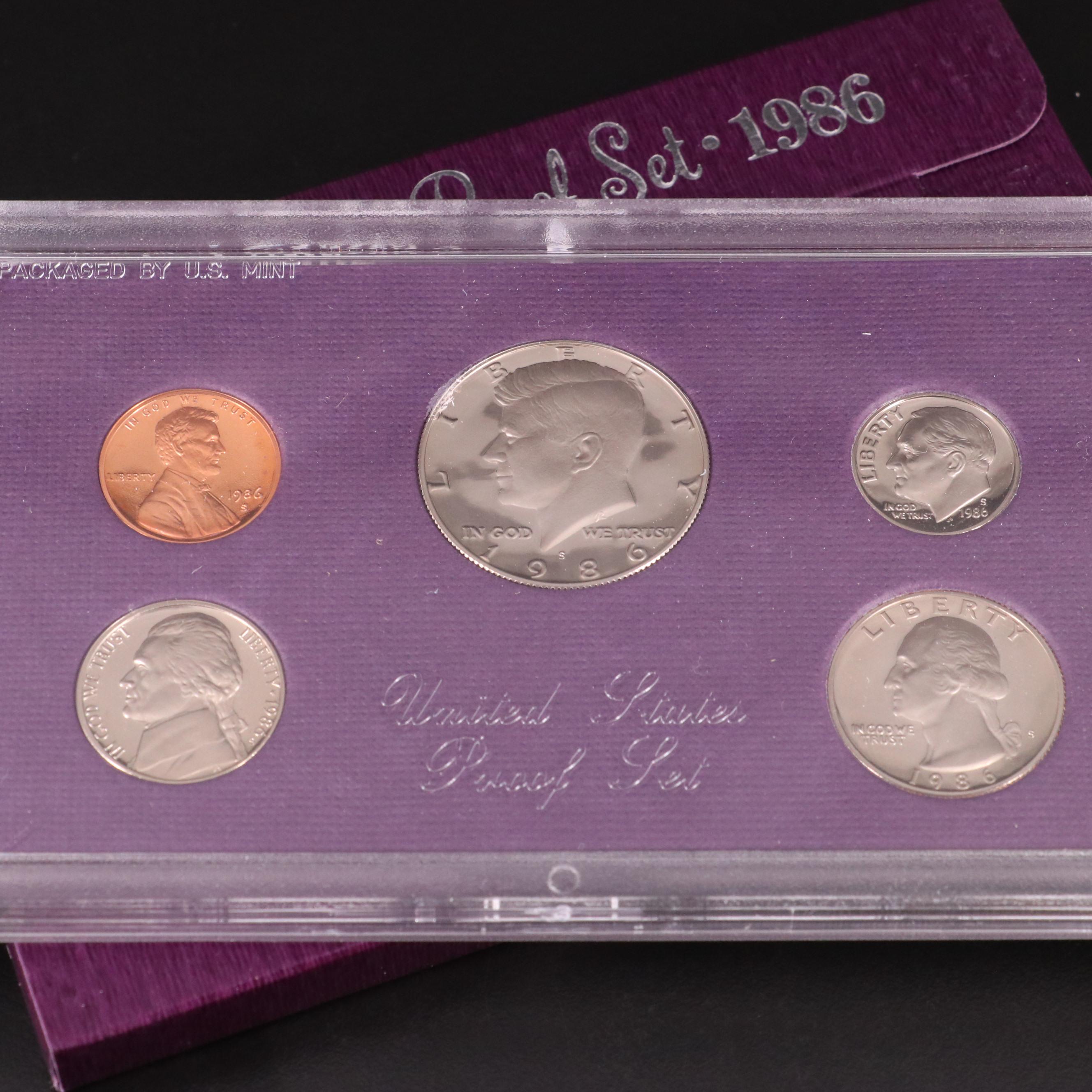 Thirty U.S. Mint Proof Sets