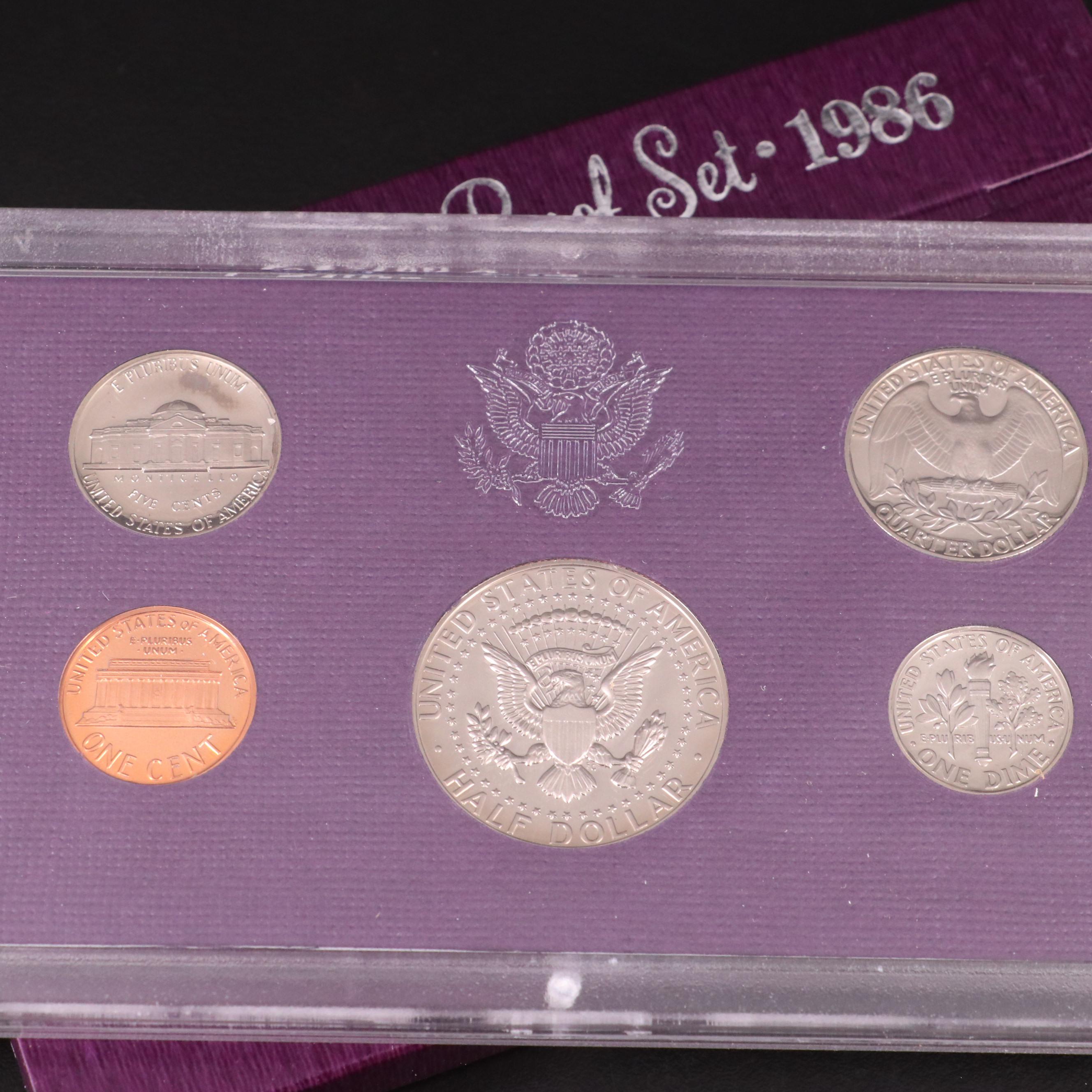 Thirty U.S. Mint Proof Sets