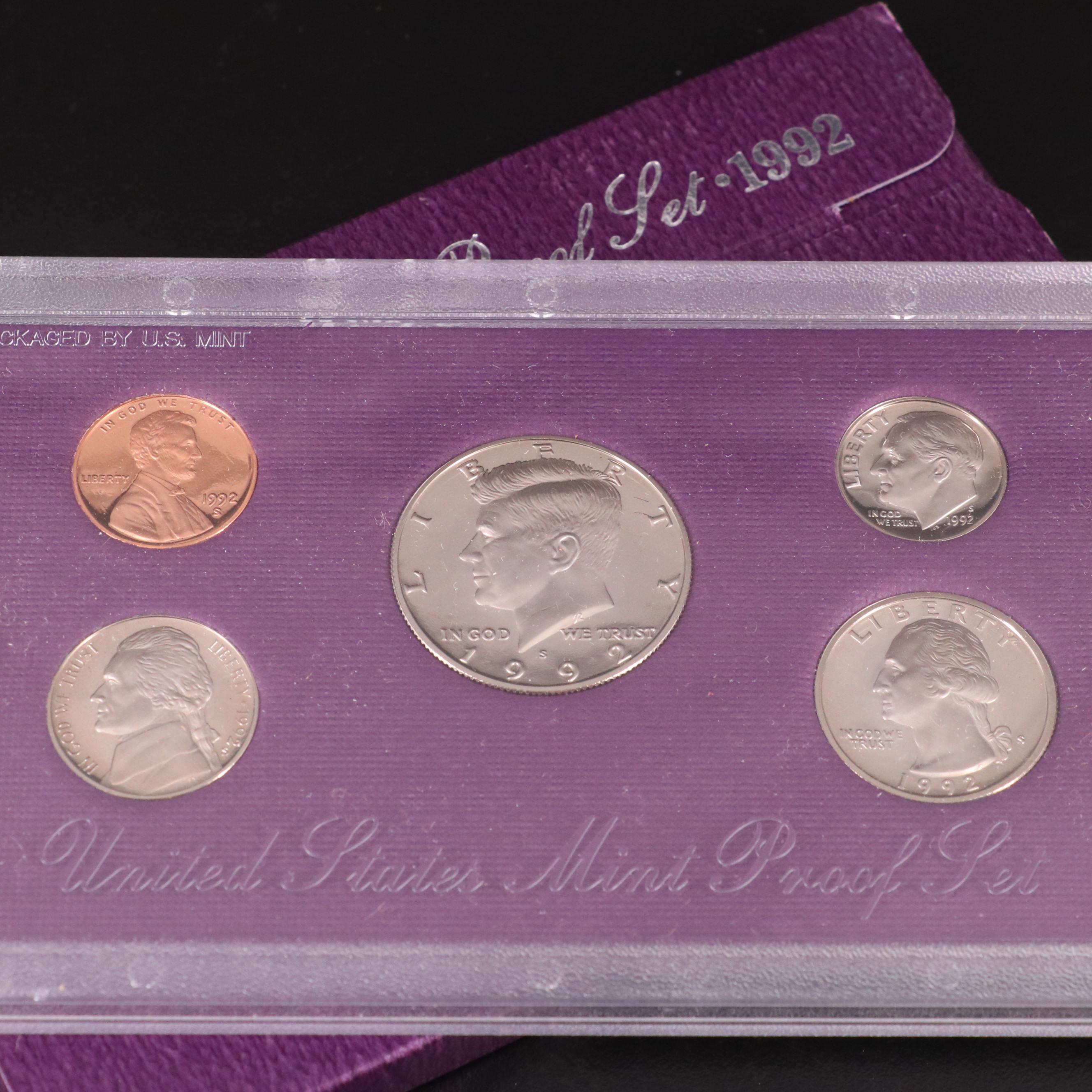 Thirty U.S. Mint Proof Sets