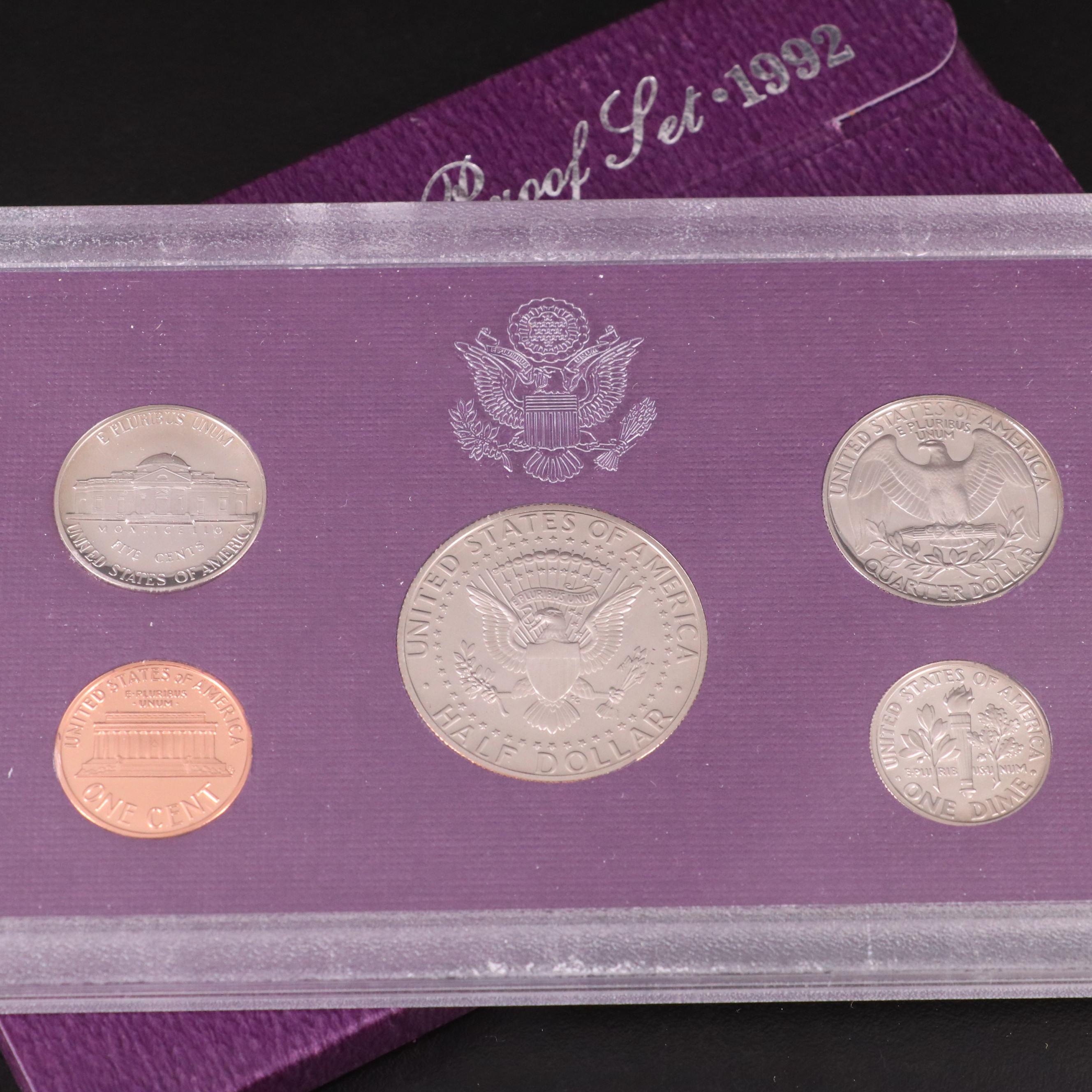 Thirty U.S. Mint Proof Sets