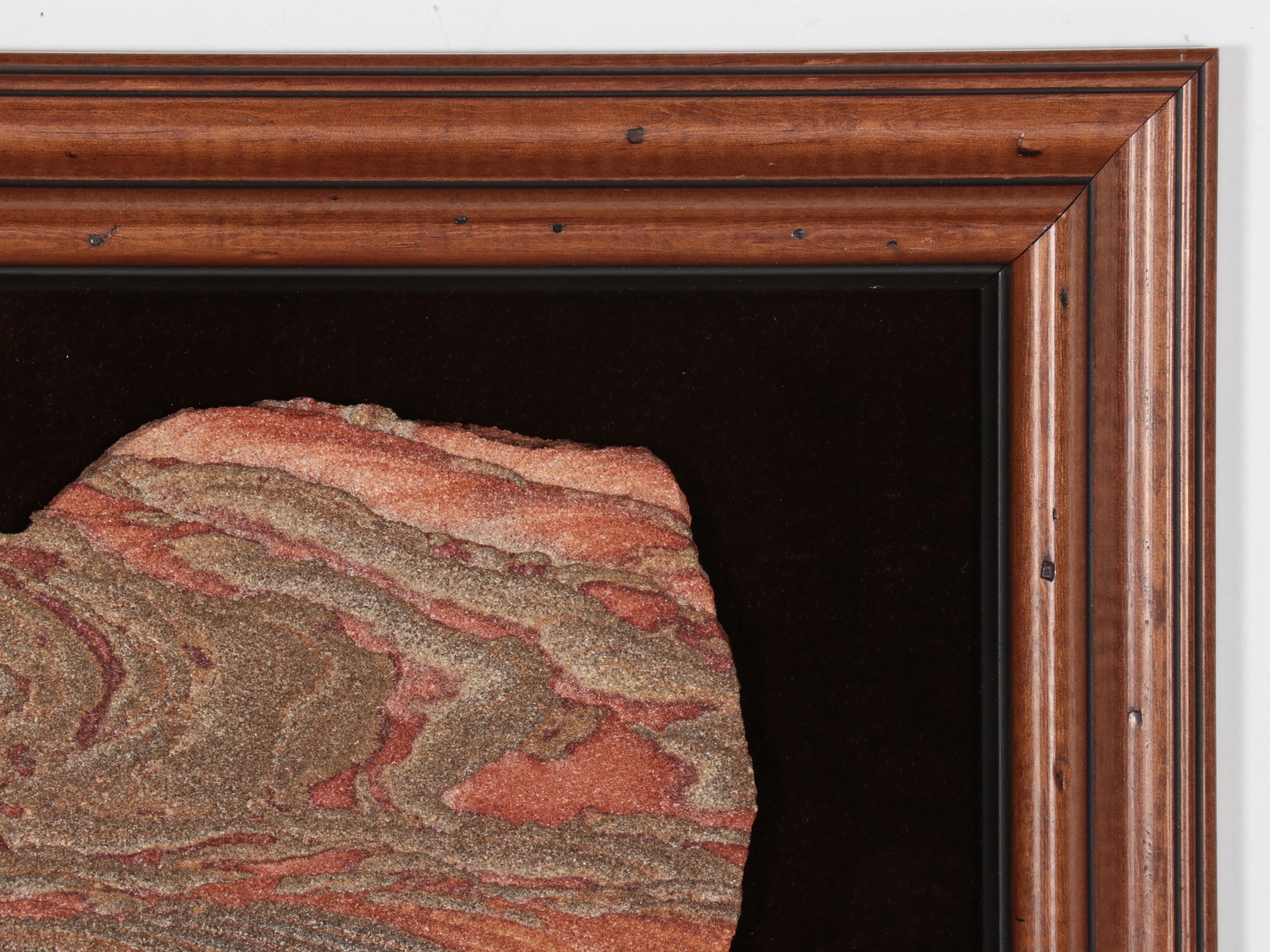 Kanab Wonderstone Natural Sandstone Mounted Slab