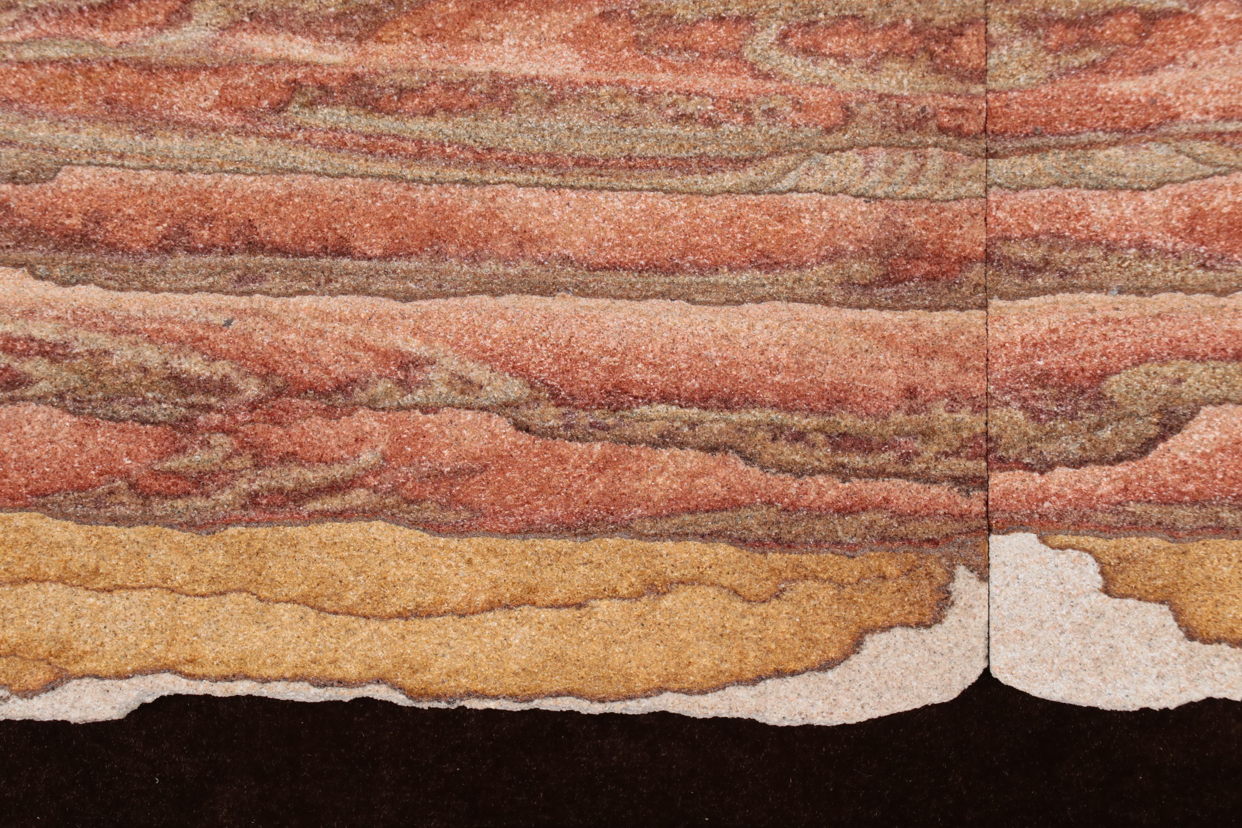 Kanab Wonderstone Natural Sandstone Mounted Slab