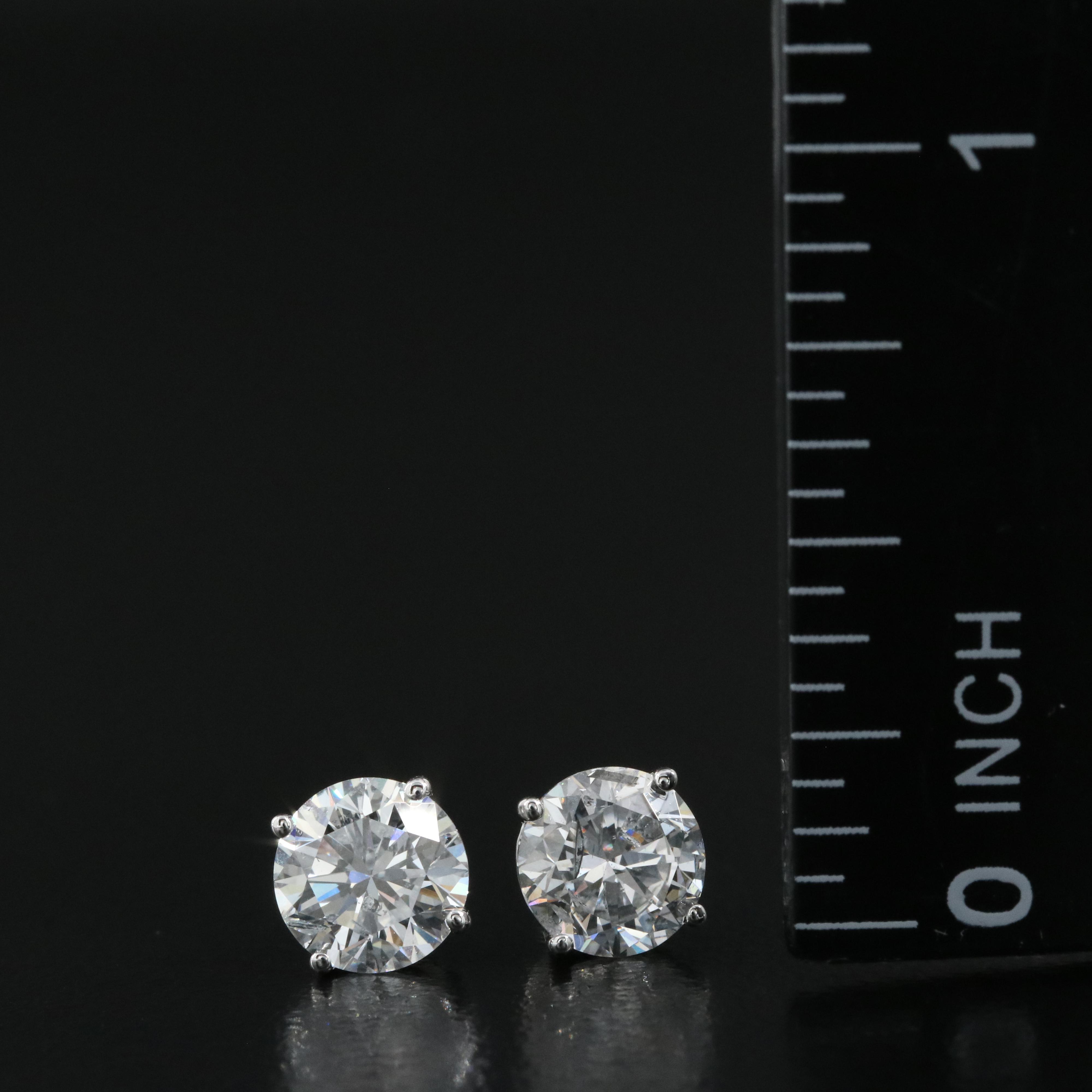 14K 1.73 CTW Lab Grown Diamond Stud Earrings