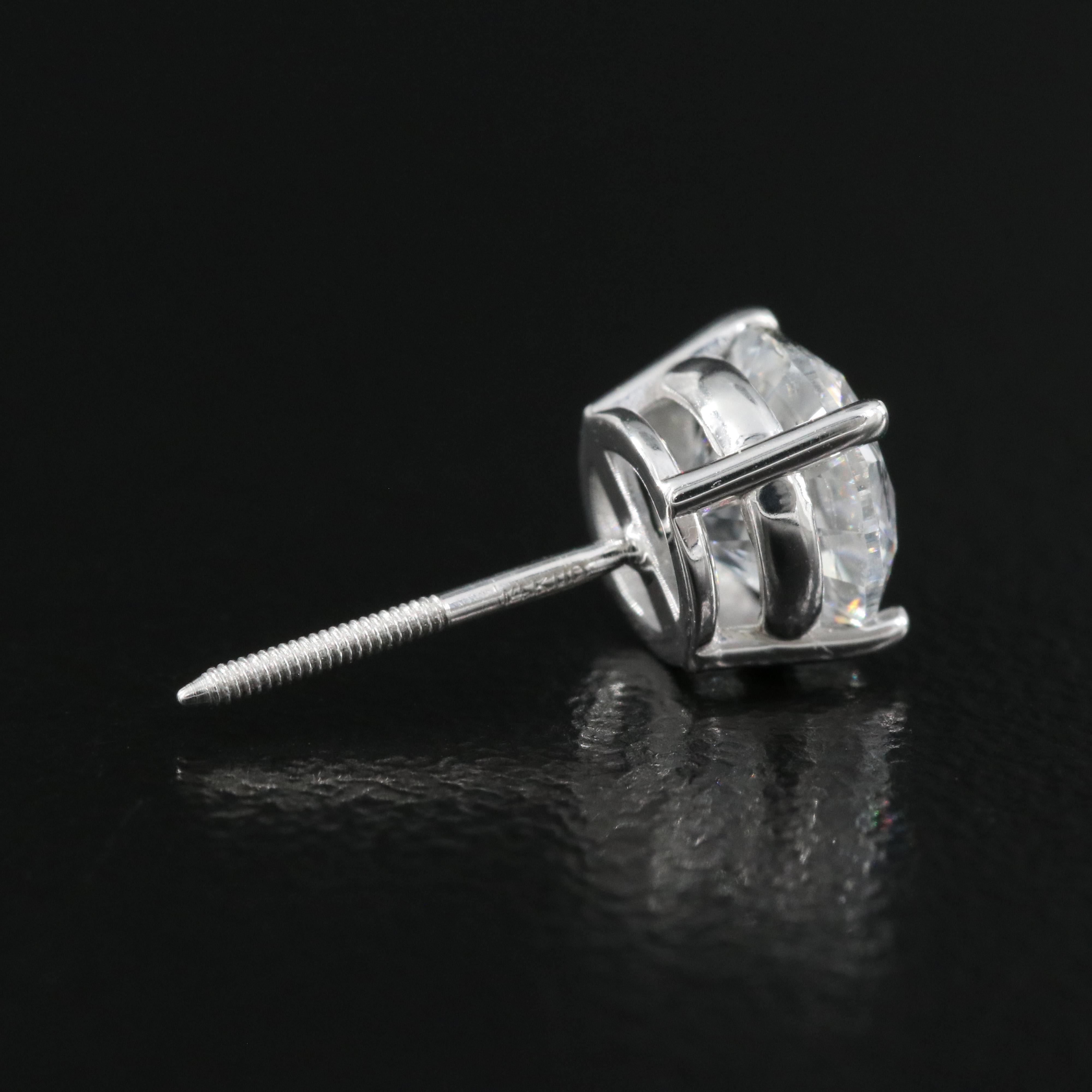 14K 1.73 CTW Lab Grown Diamond Stud Earrings