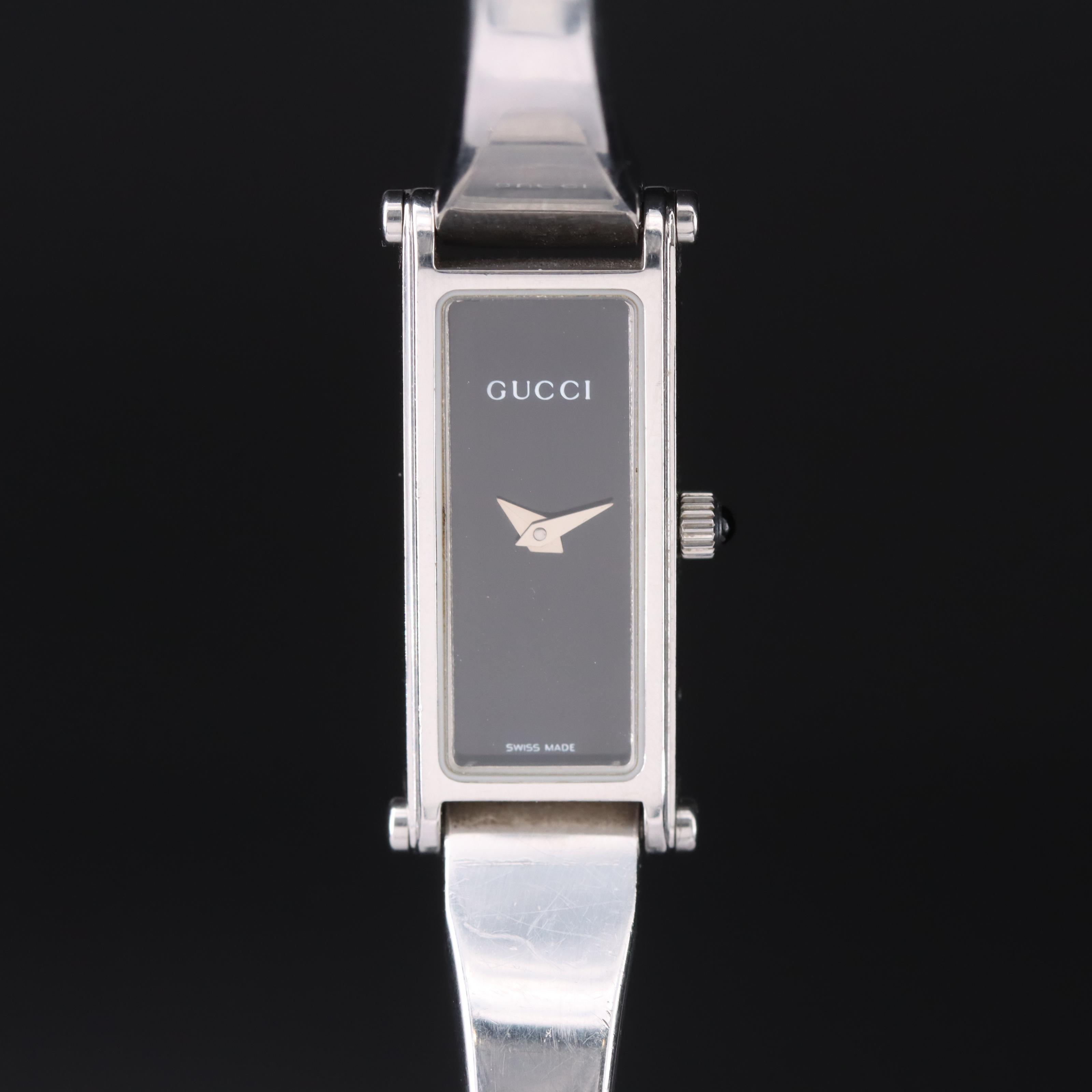Gucci 1500L Stainless Steel Quartz Watch