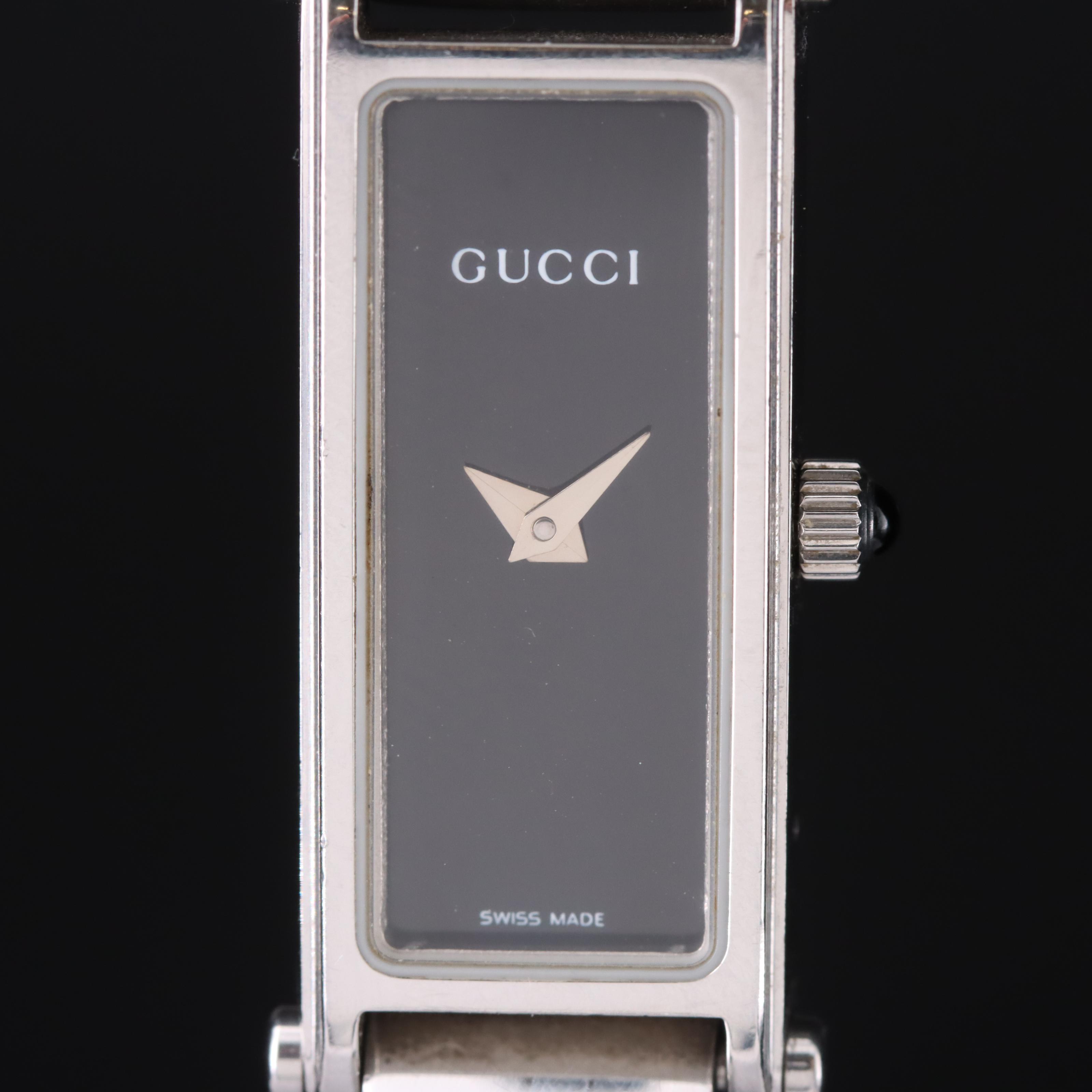 Gucci 1500L Stainless Steel Quartz Watch