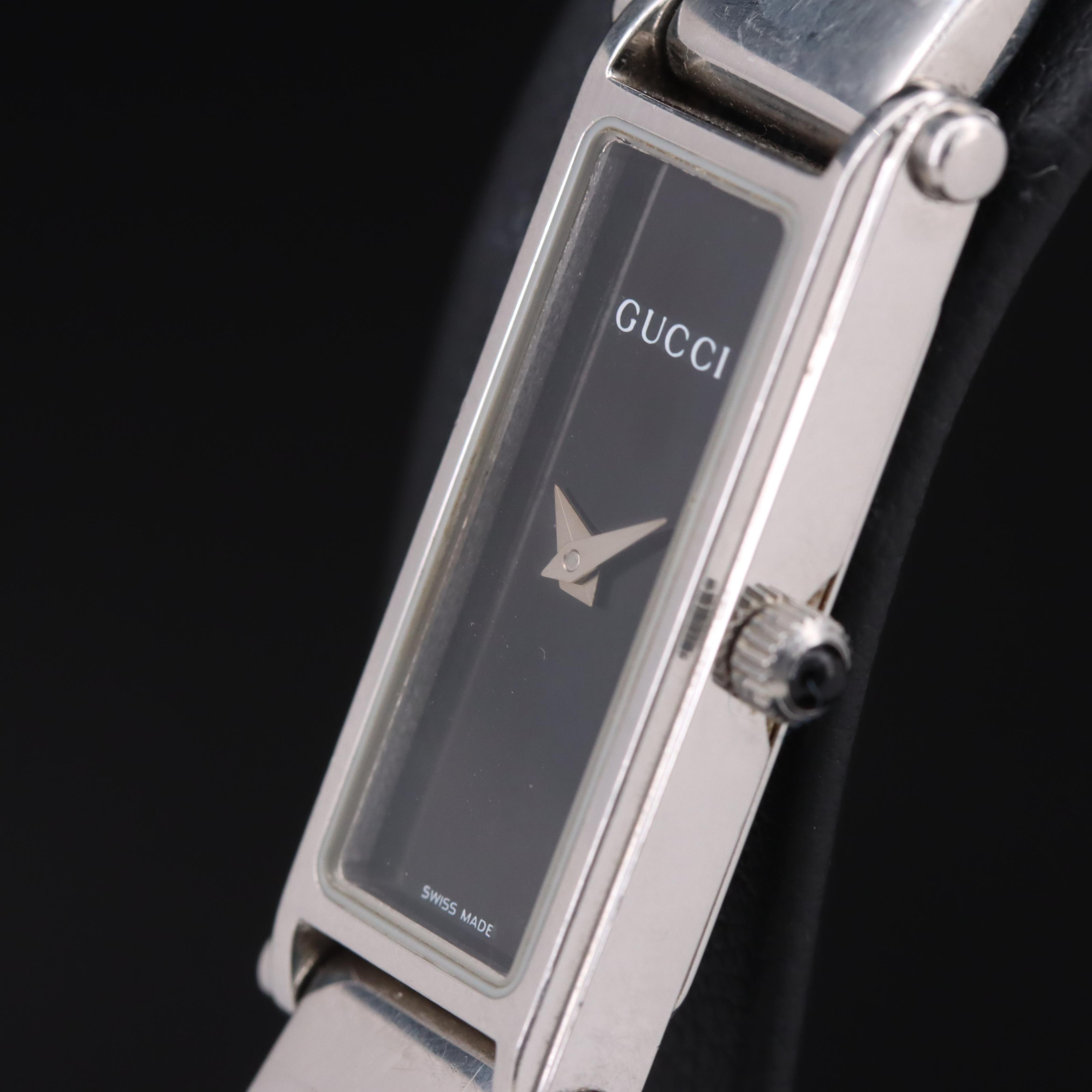 Gucci 1500L Stainless Steel Quartz Watch