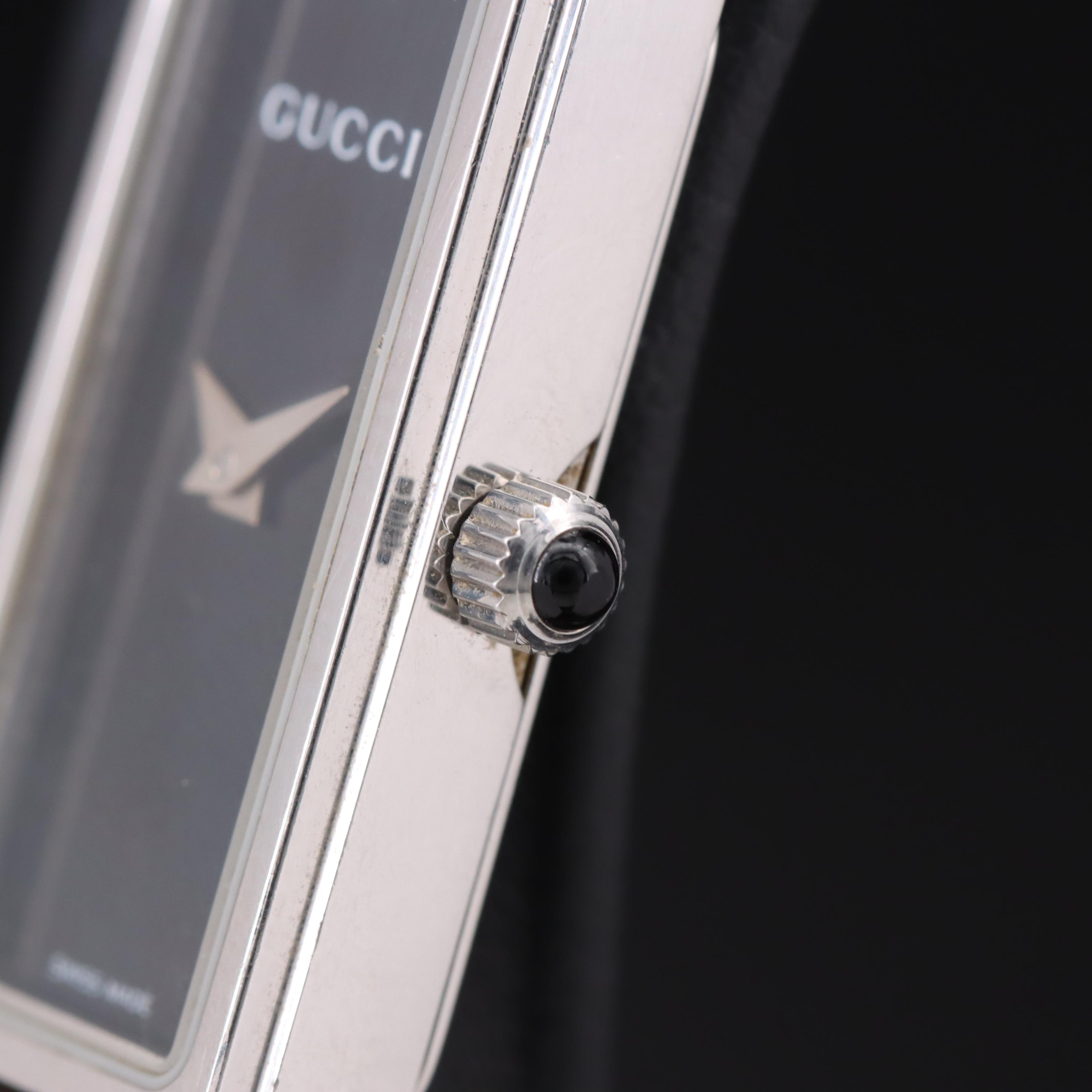 Gucci 1500L Stainless Steel Quartz Watch