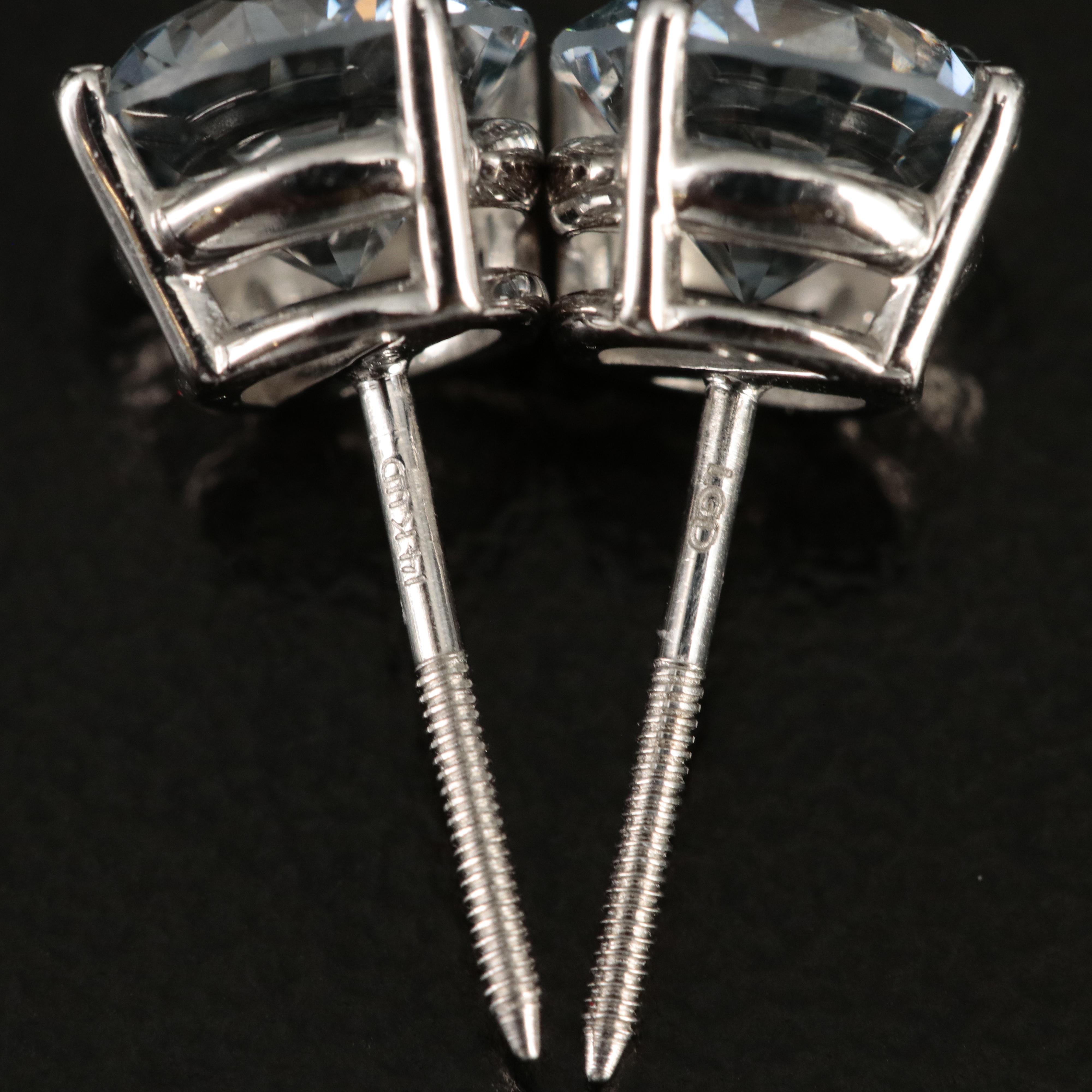 14K 1.82 CTW Lab Grown Diamond Stud Earrings