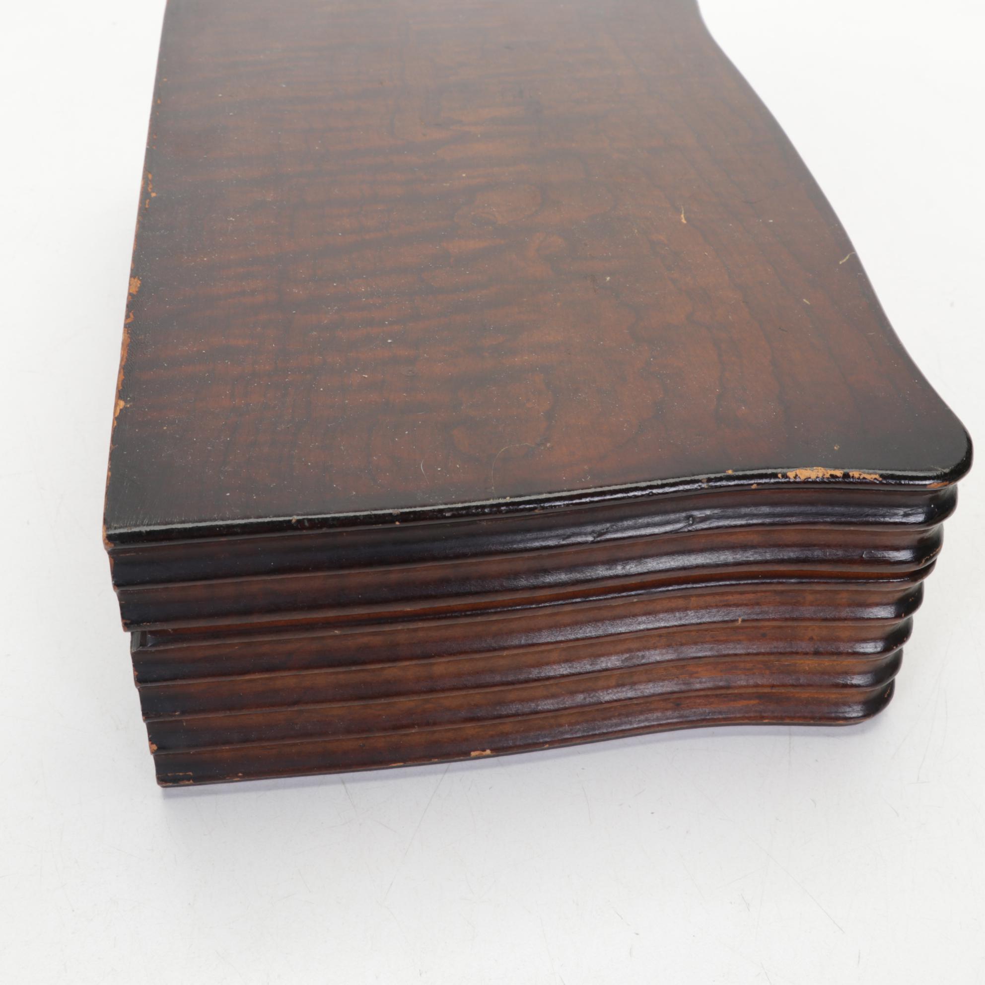 Framed Currier Prints with Vanity Jars and Other Decor, 20th Century