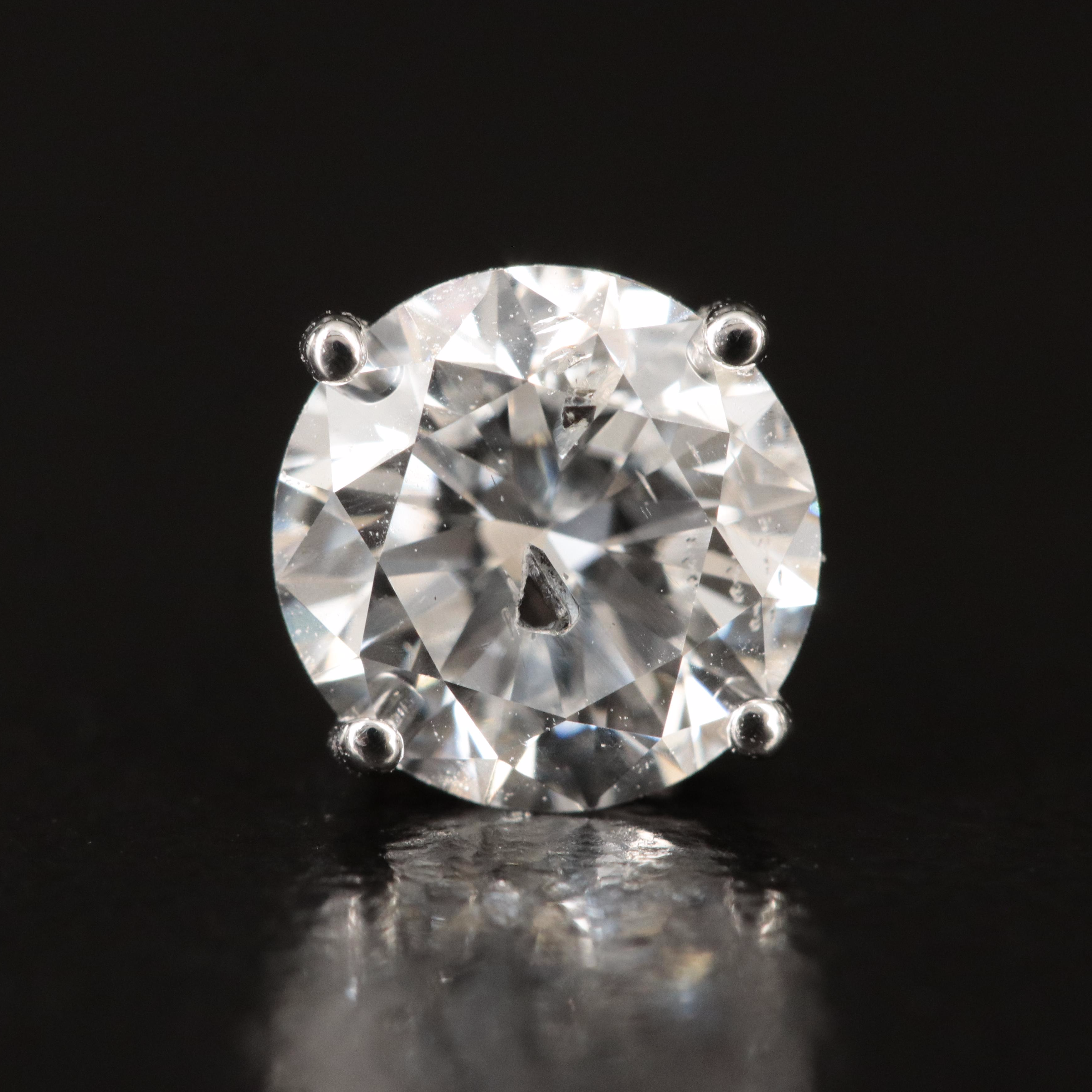 14K 1.87 CTW Lab Grown Diamond Stud Earrings