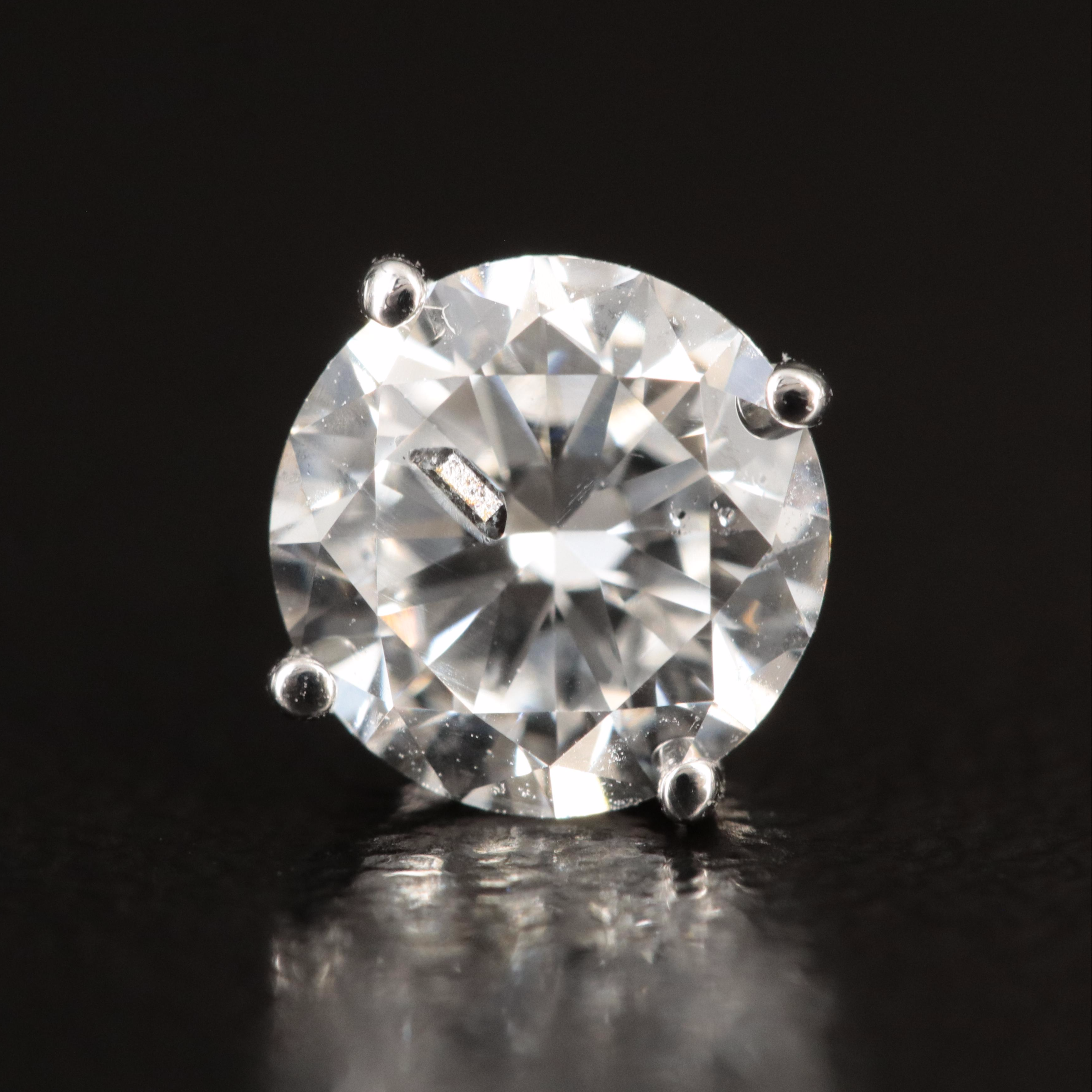 14K 1.87 CTW Lab Grown Diamond Stud Earrings