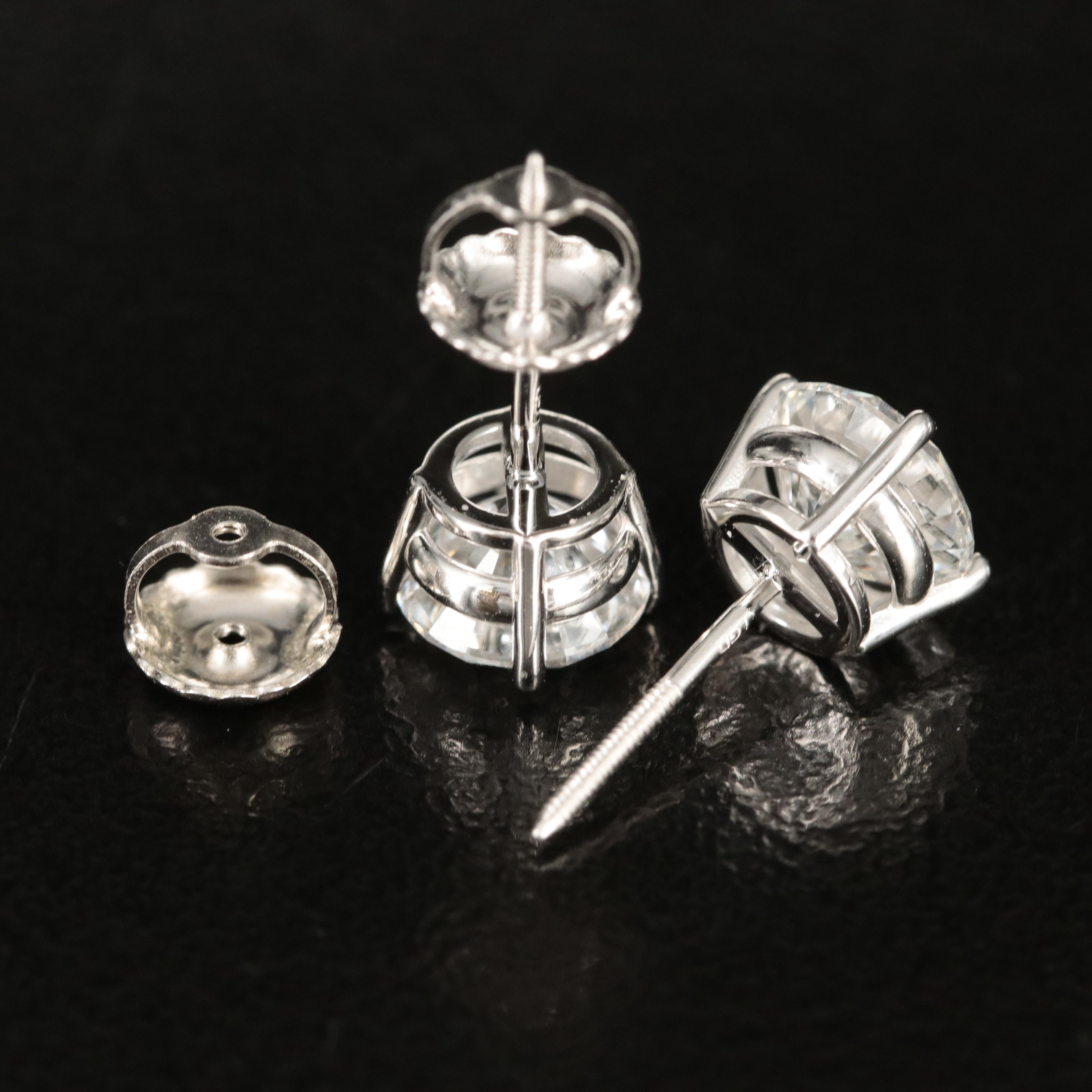 14K 1.87 CTW Lab Grown Diamond Stud Earrings