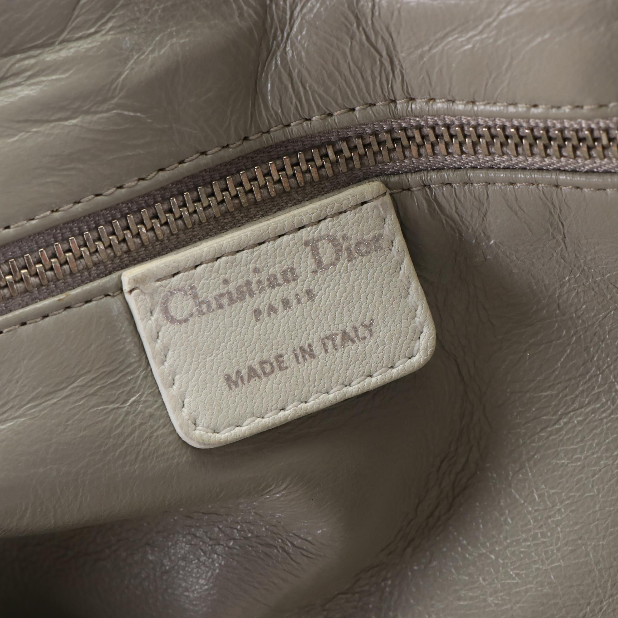 Christian Dior Lady Dior Avenue Large Soft Tote in Woven Leather