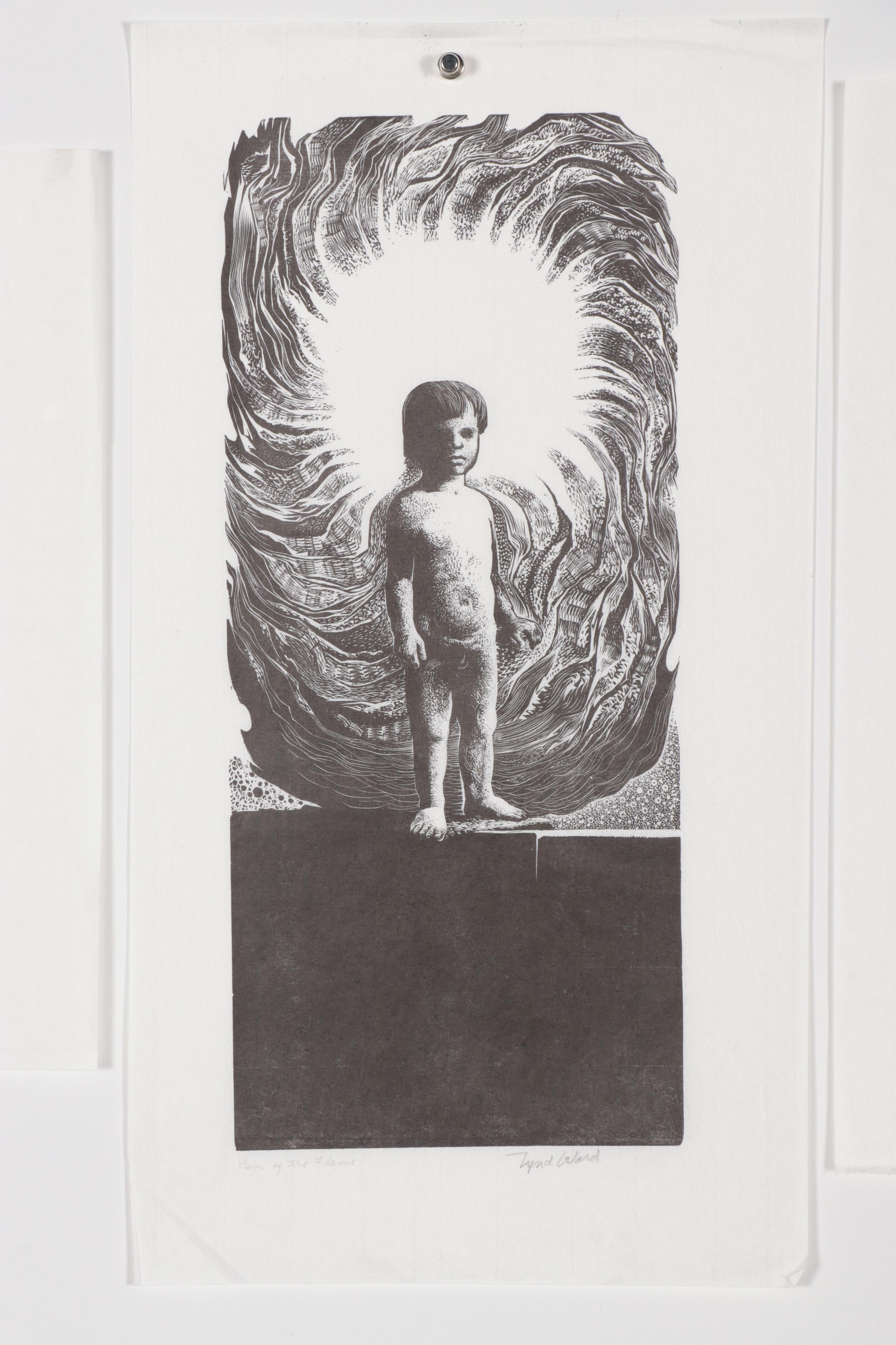 Lynd Ward Wood Engravings Including "Caged Uncaged," 1965