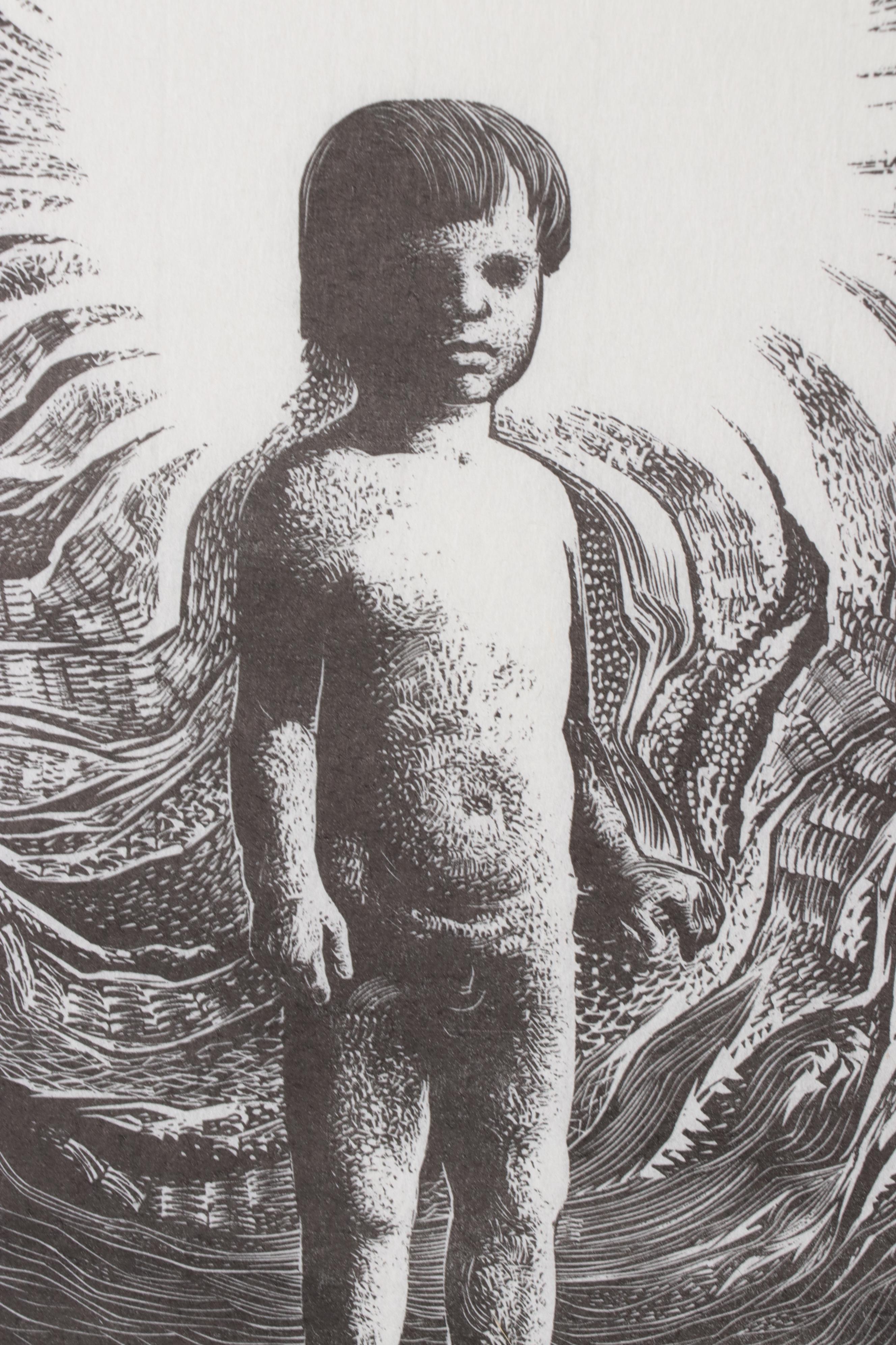 Lynd Ward Wood Engravings Including "Caged Uncaged," 1965