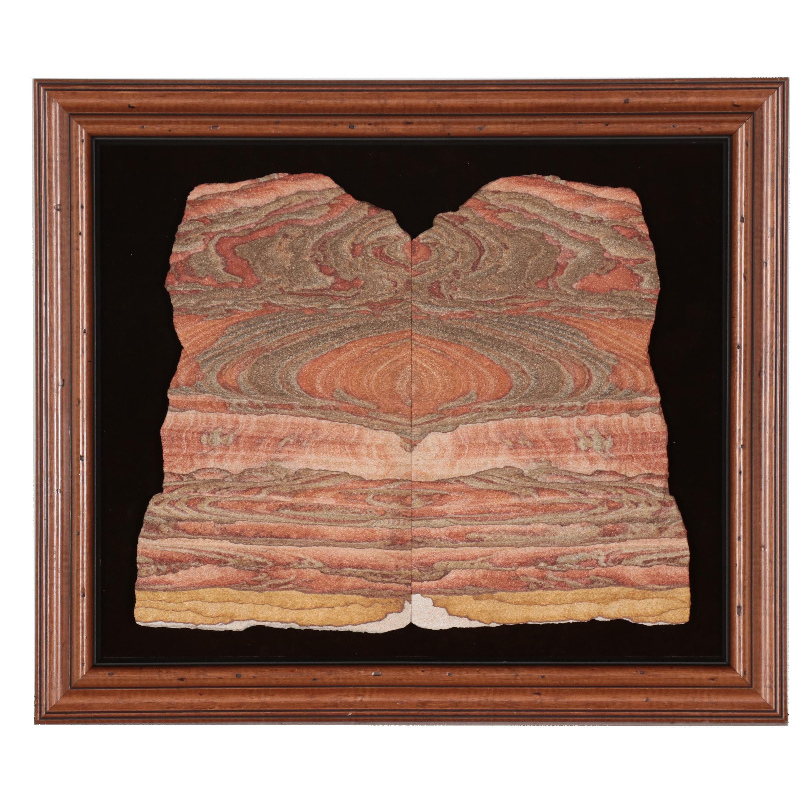 Kanab Wonderstone Natural Sandstone Mounted Slab