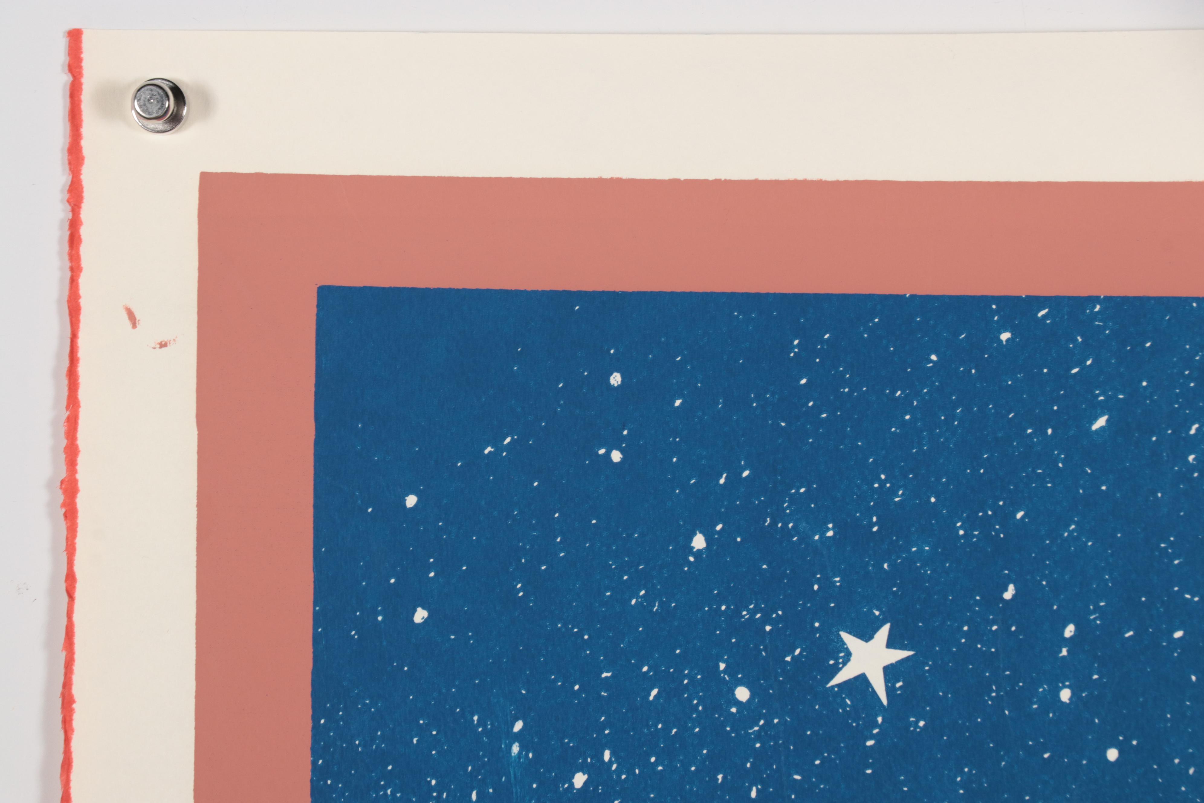 Serigraph Exhibition Poster "Rockwell Kent Centennial Celebration," 1982