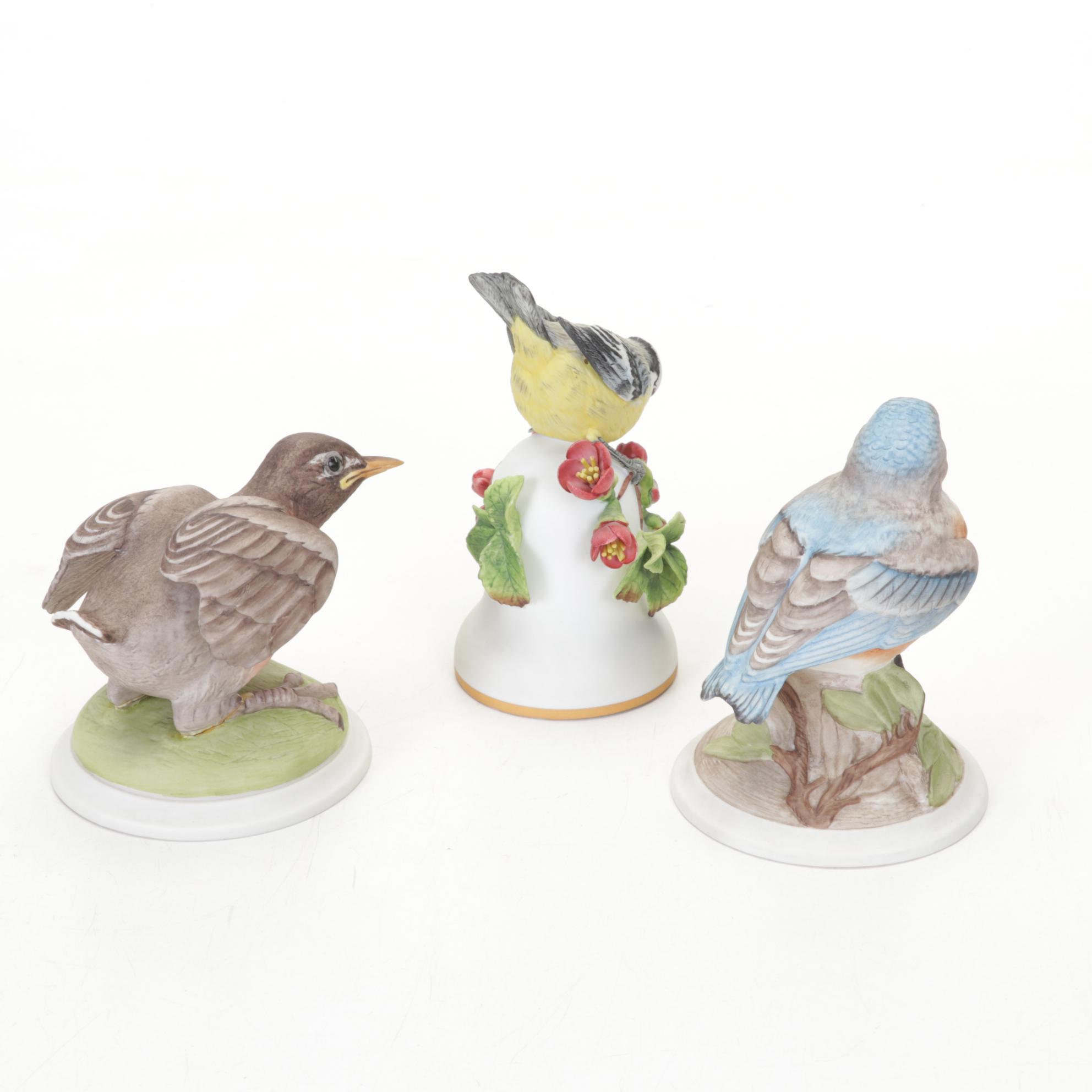 Perry Coyle Glass Plate with Wedgwood Tableware and Other Figurines