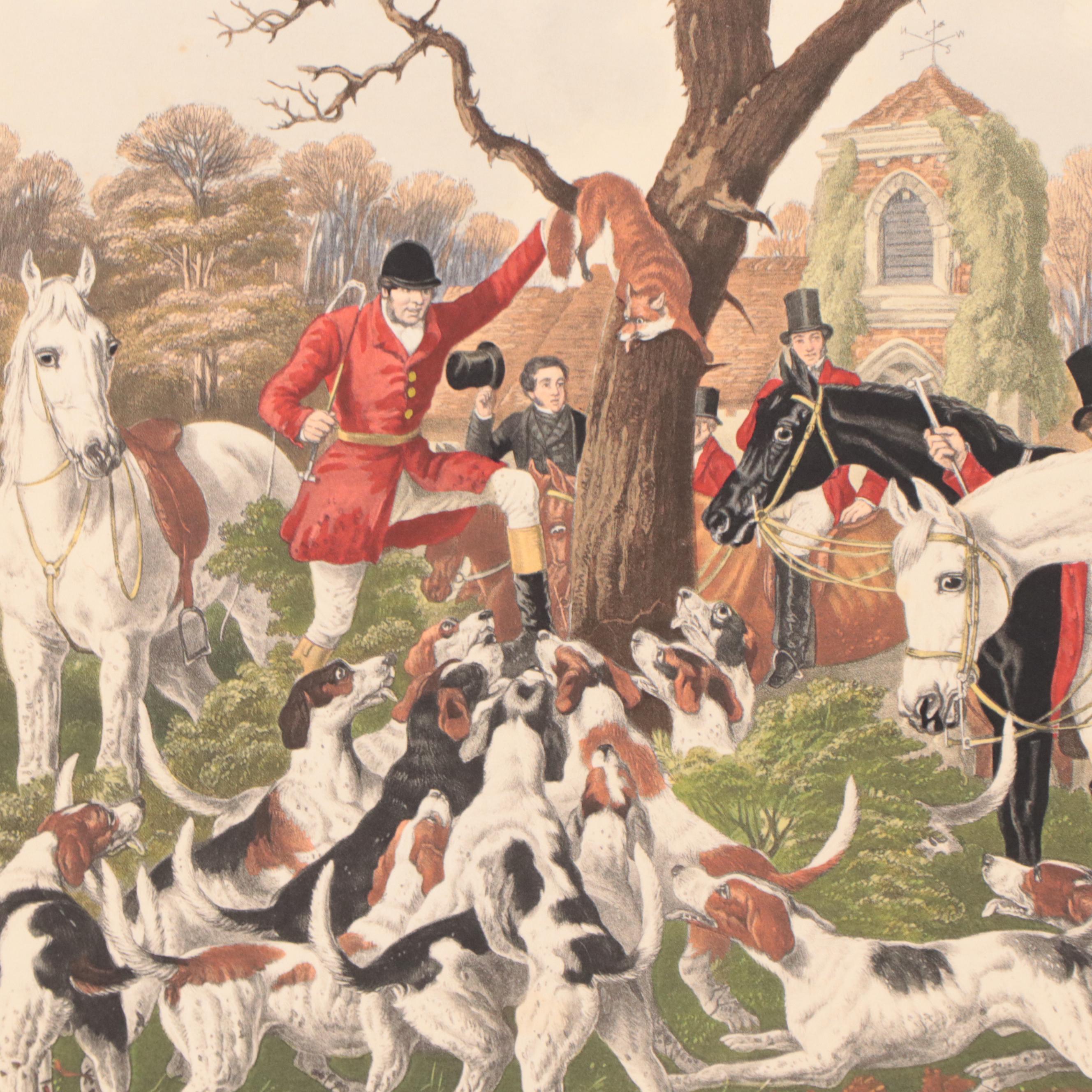 Hand-Colored Lithographs After John Frederick Herring, Sr.