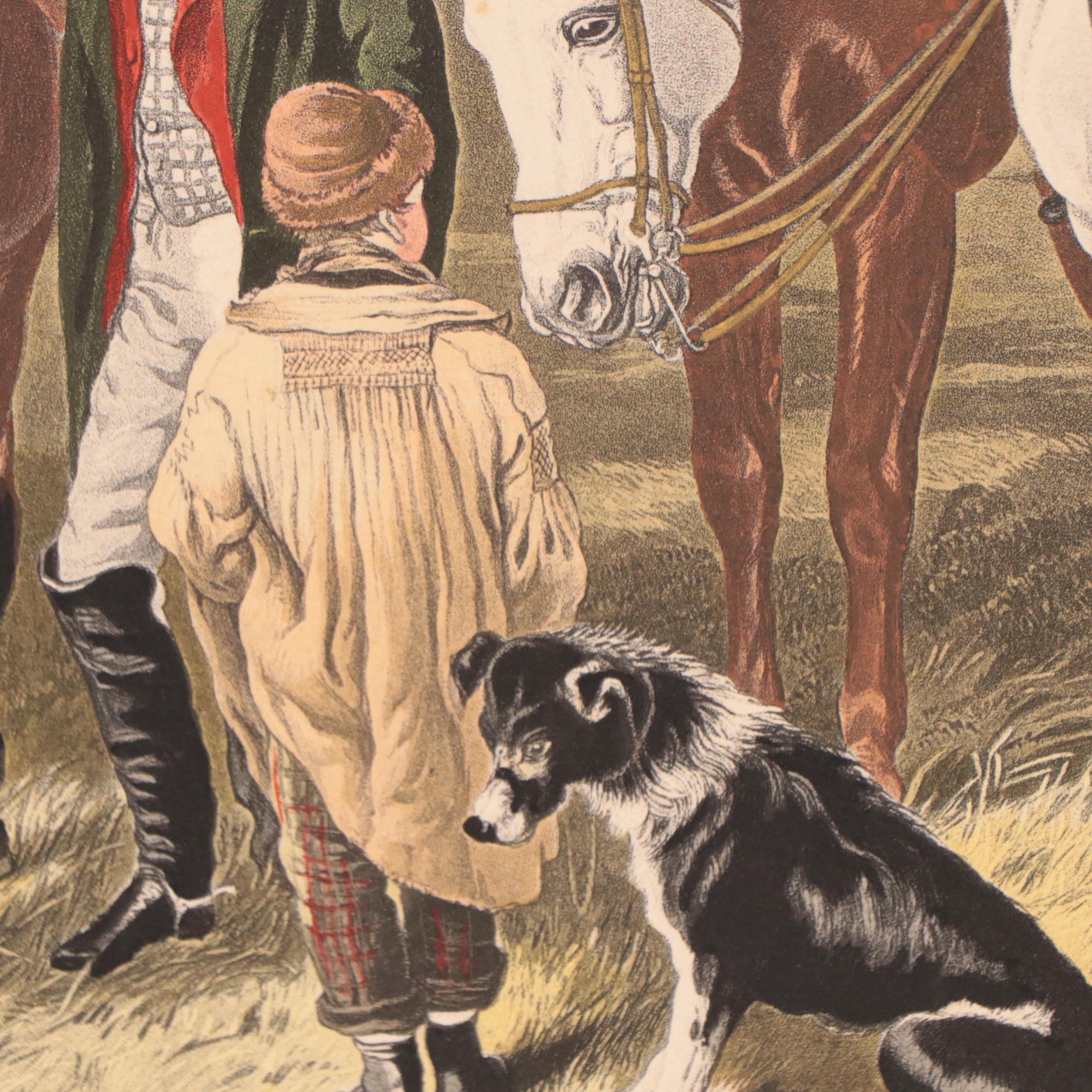 Hand-Colored Lithographs After John Frederick Herring, Sr.