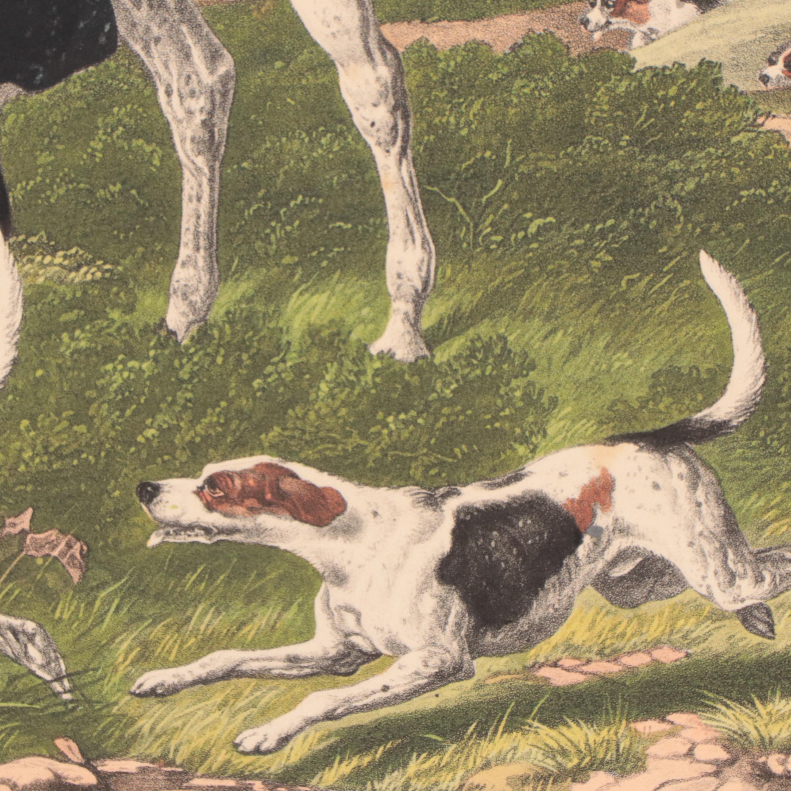 Hand-Colored Lithographs After John Frederick Herring, Sr.